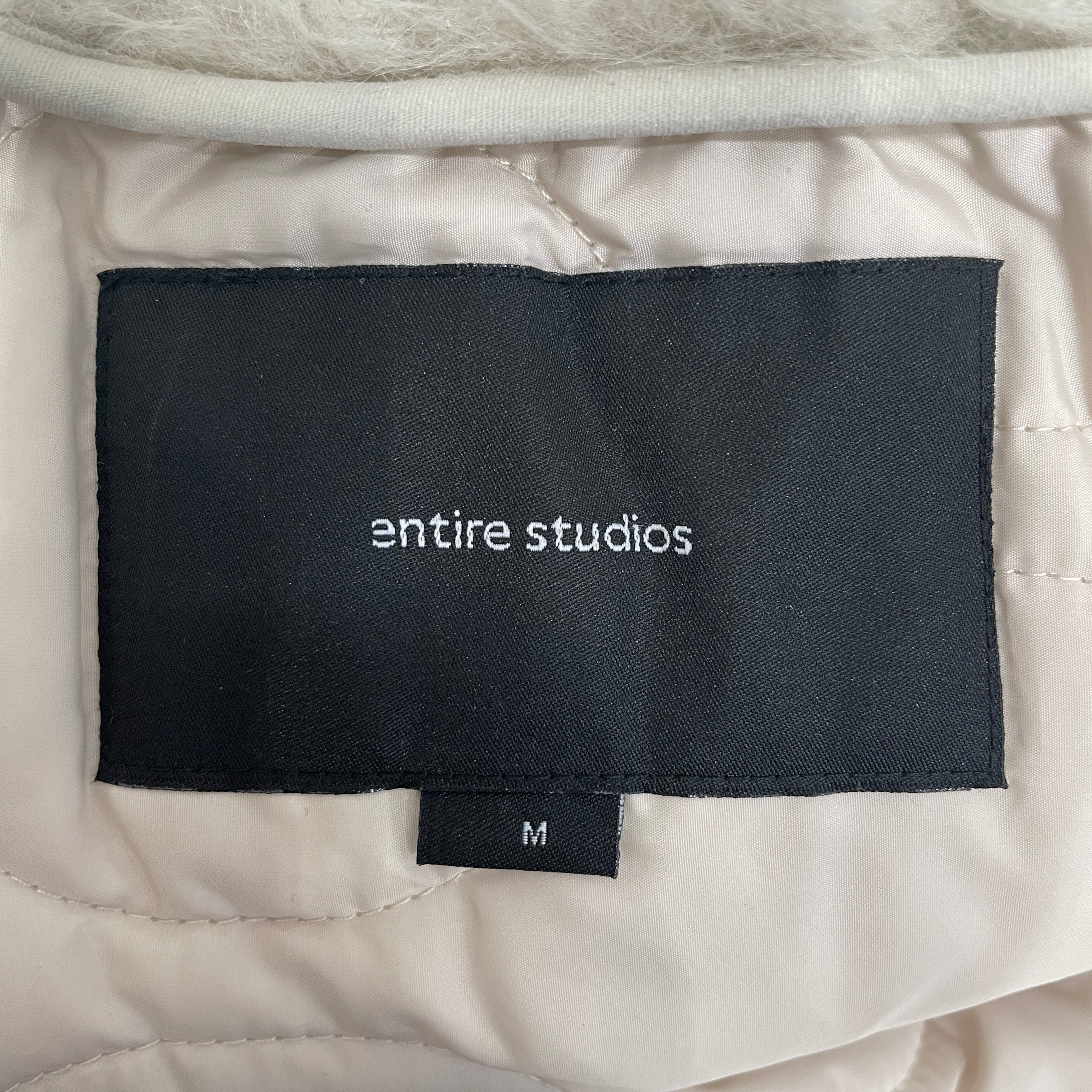 entire studios/Jacket/M/Fake Fur/CRM/Single Breasted/CROPPED view 5