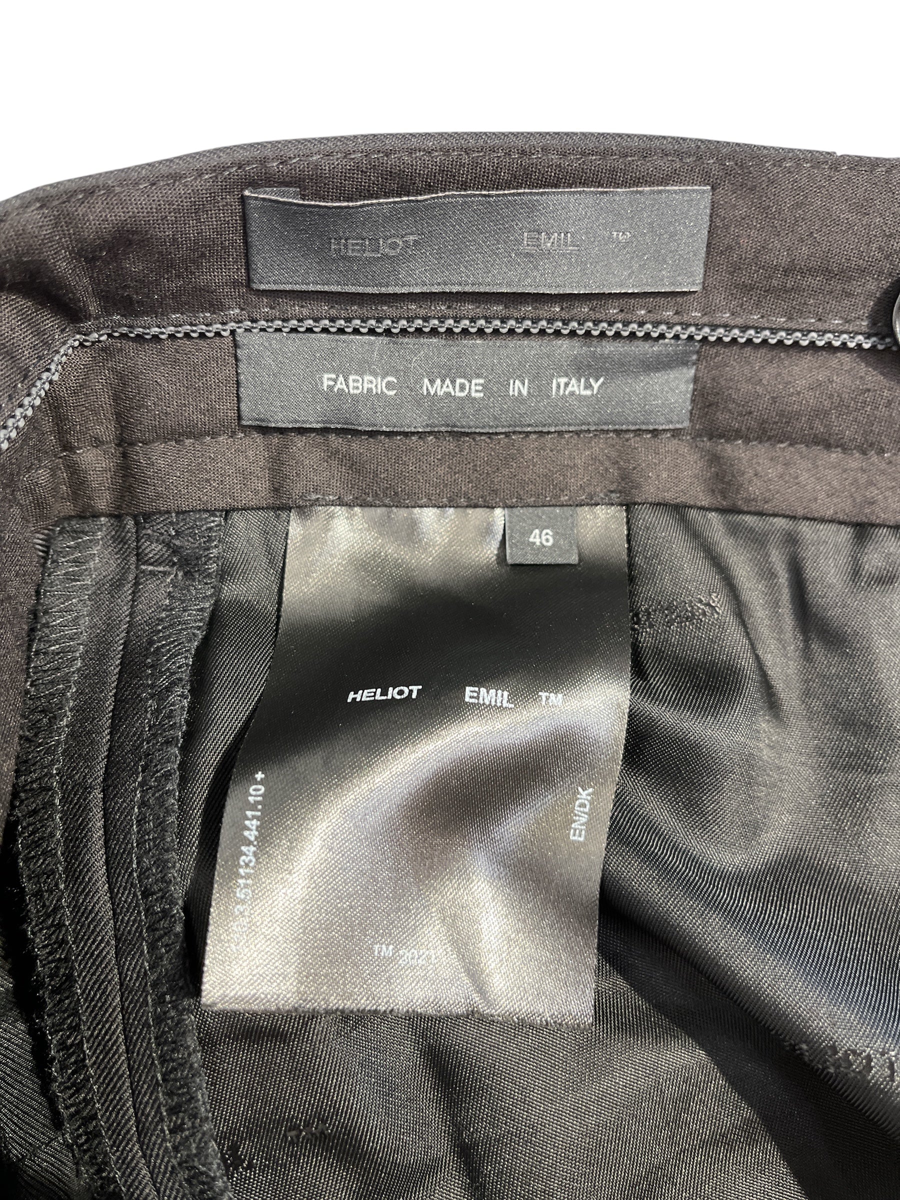 HELIOT EMIL/Pants/M/BLK/skinny view 3