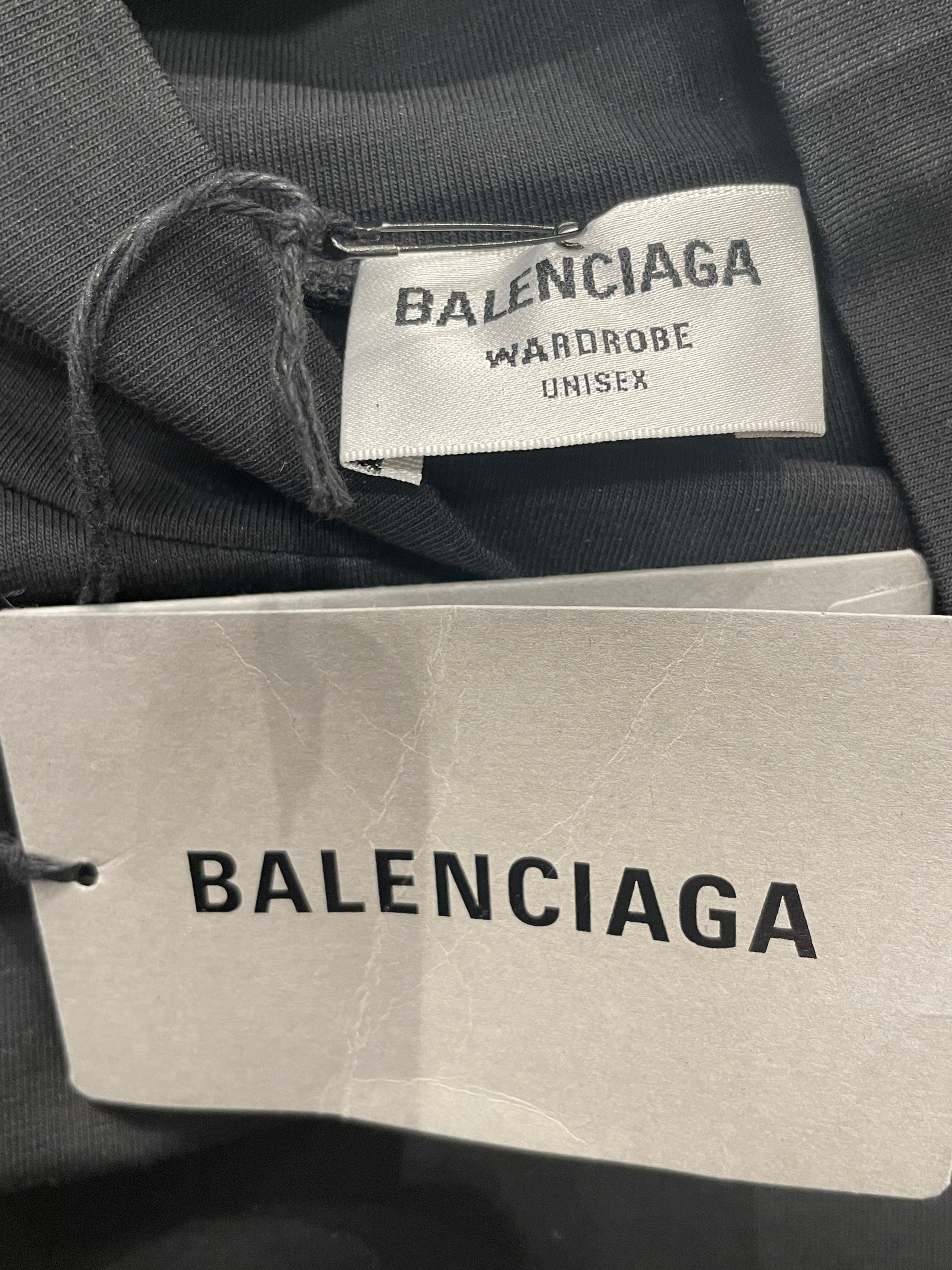 BALENCIAGA/LS T-Shirt/S/Cotton/BLK/COTTON TURTLENECK view 4