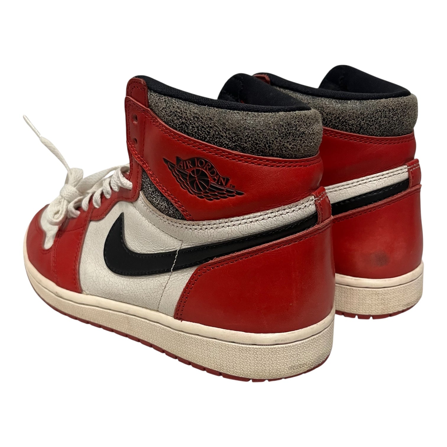 NIKE/AIR JORDAN 1 RETRO HIGH OG/Hi-Sneakers/US 8.5/Leather/RED/DZ5485-612 view 2