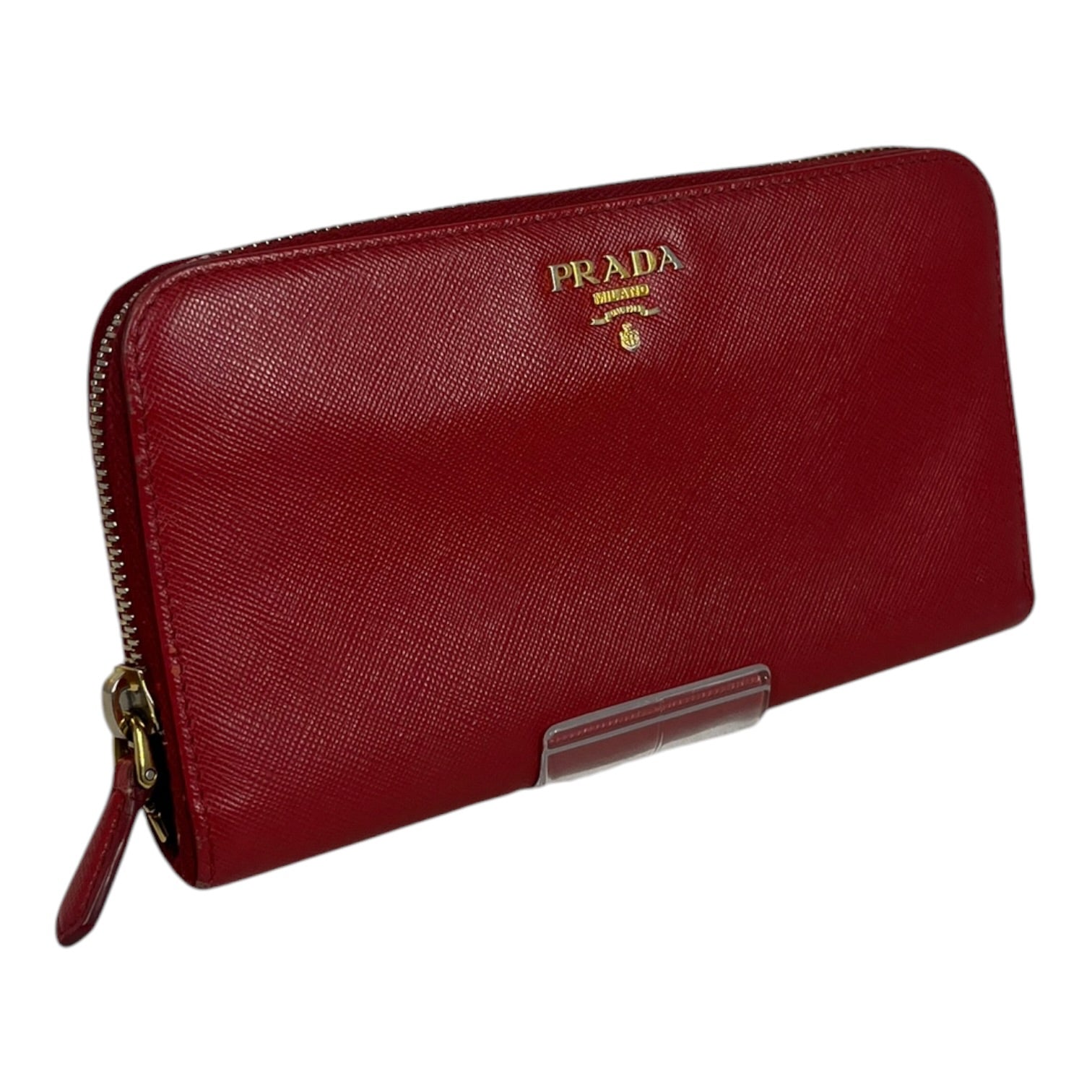 PRADA/Long Wallet/Leather/RED/L's/ view 1
