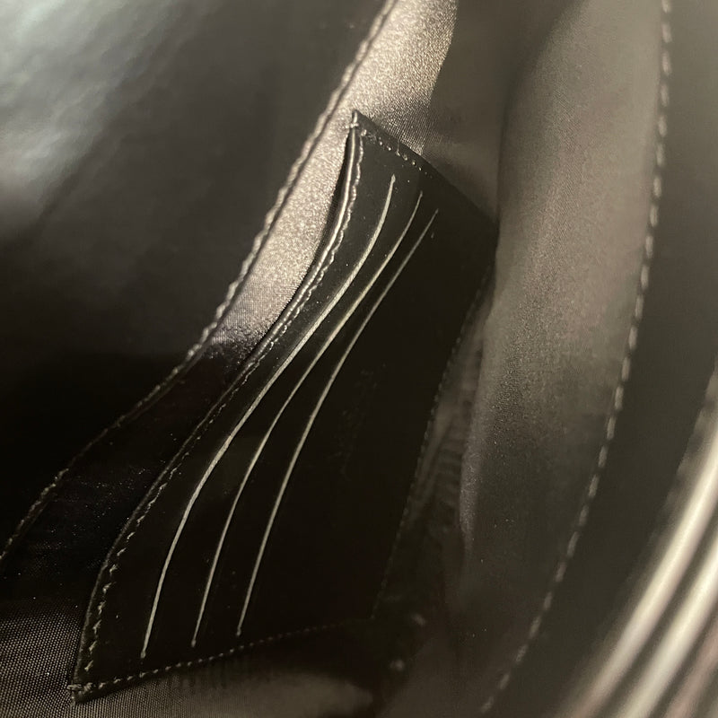 VERSACE/Cross Body Bag/Leather/BLK/MODULAR MESSENGER