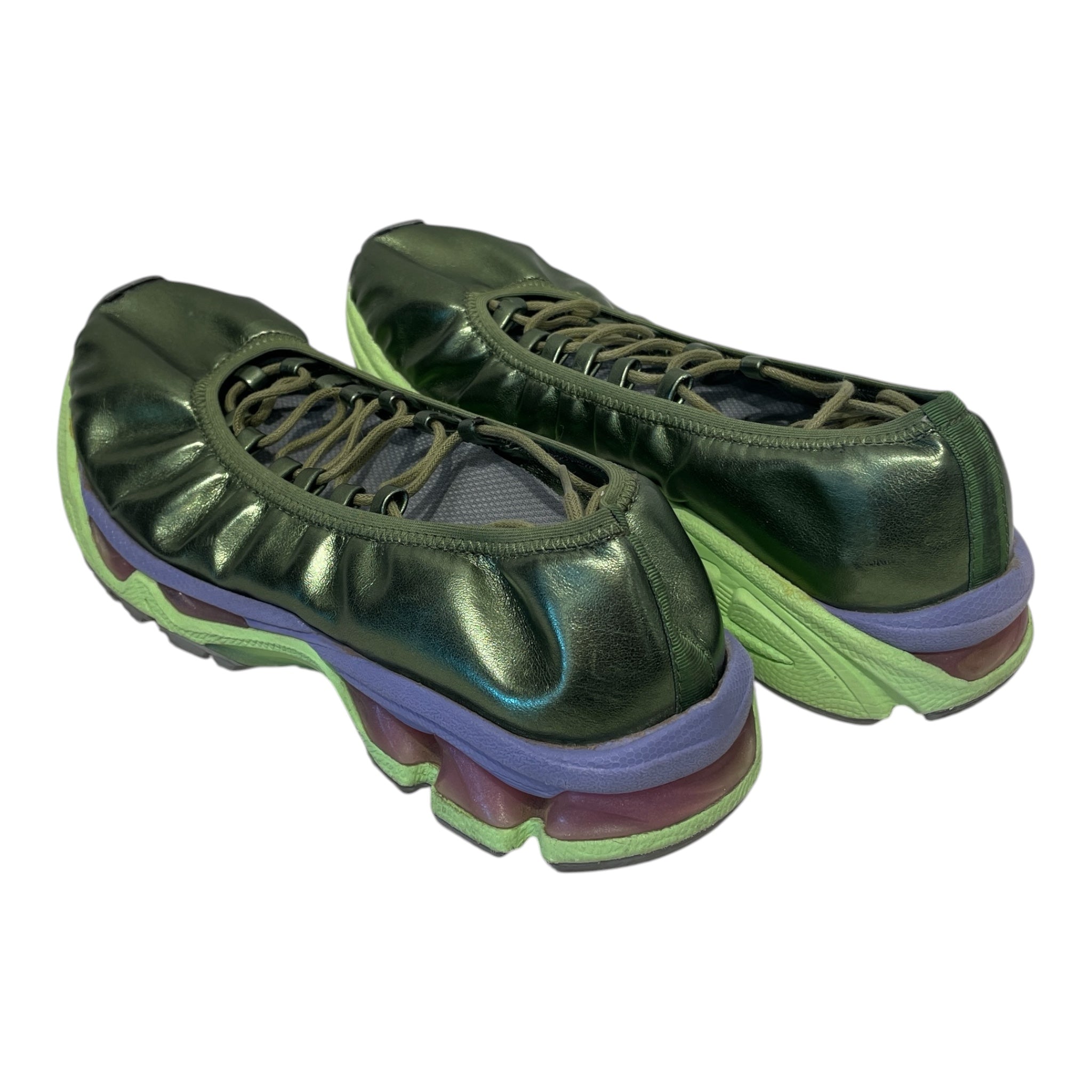 ASICS/Kiko Kostadinov/Low-Sneakers/EU 38/Cotton/GRN/BALLET HYBRID view 2