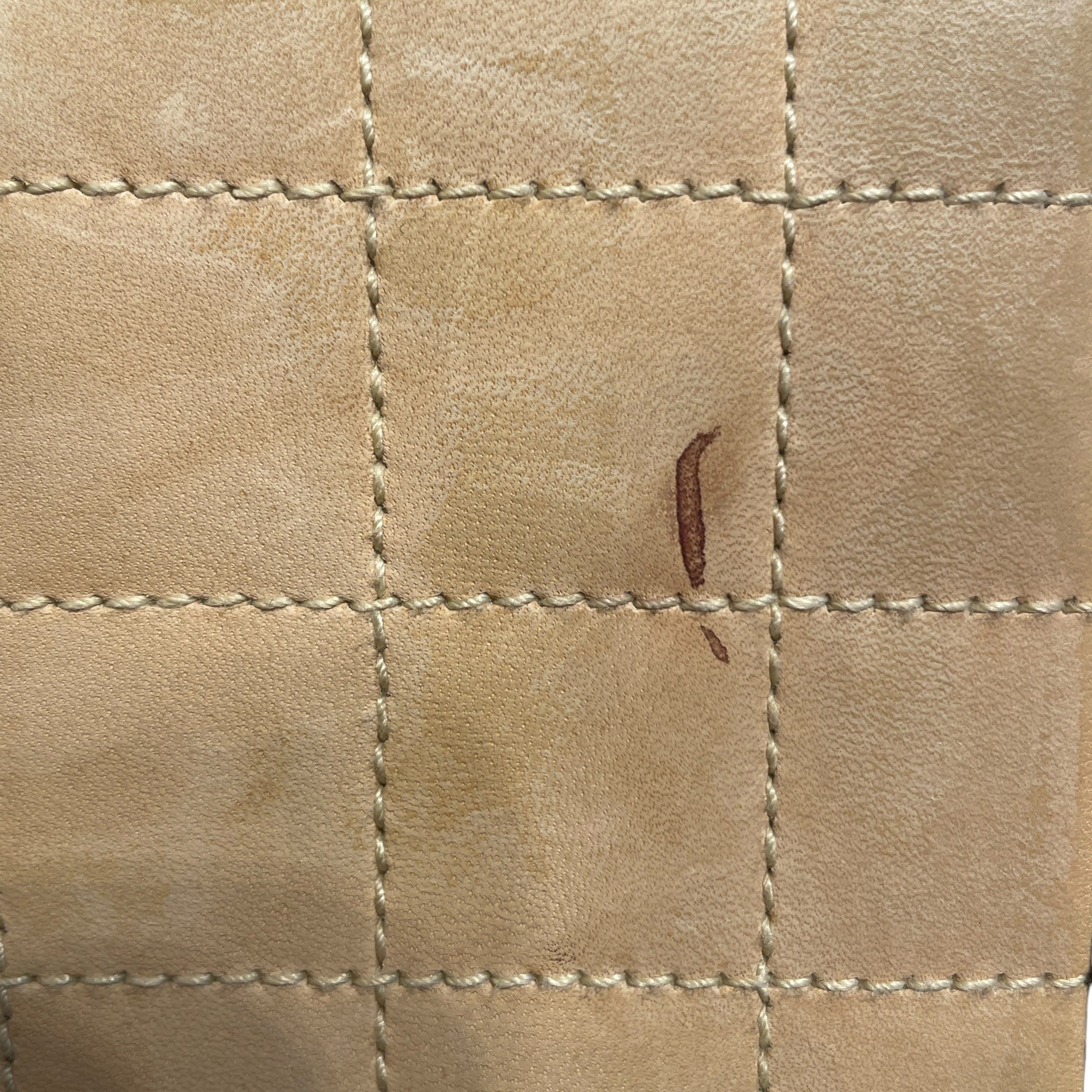 YVES SAINT LAURENT/Hand Bag/FREE/Leather/BEG/Suede Quilted Solferino view 9
