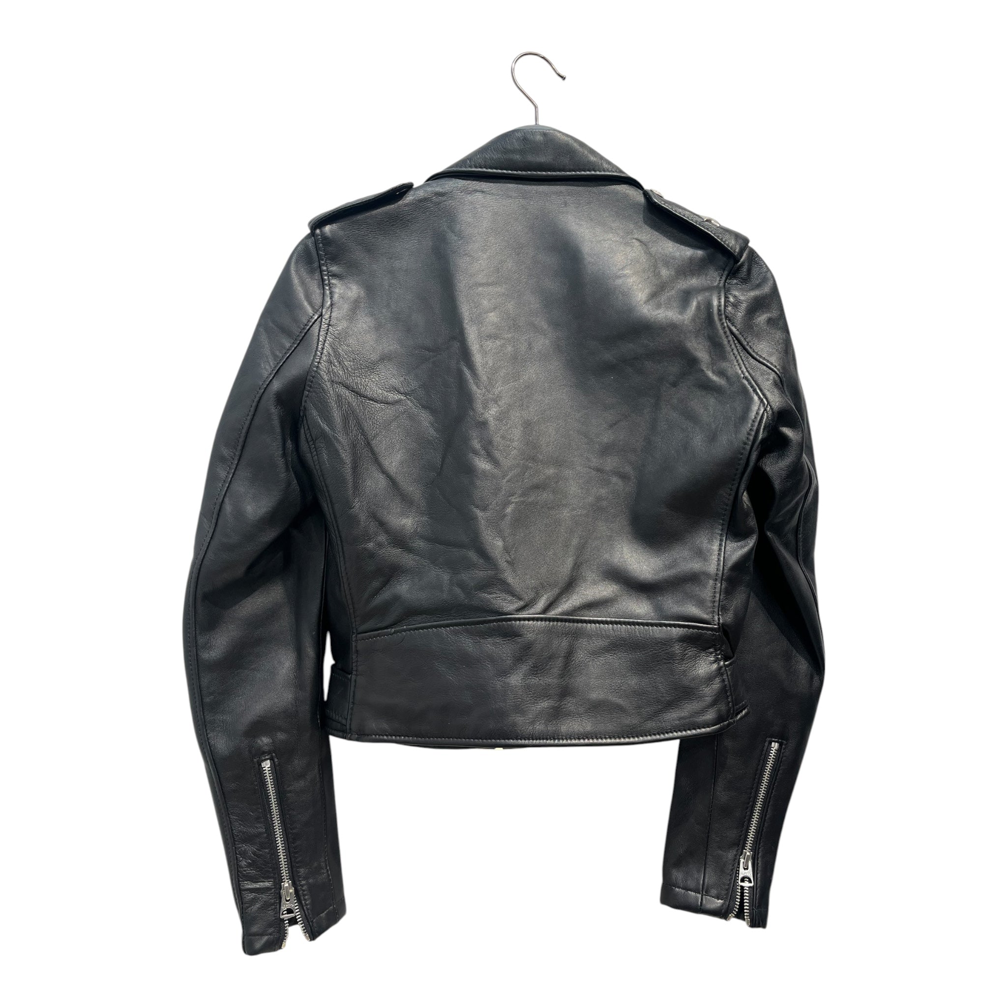 Schott/Leather Jkt/S/Leather/BLK/PERFECTO STAR CAPULET view 2