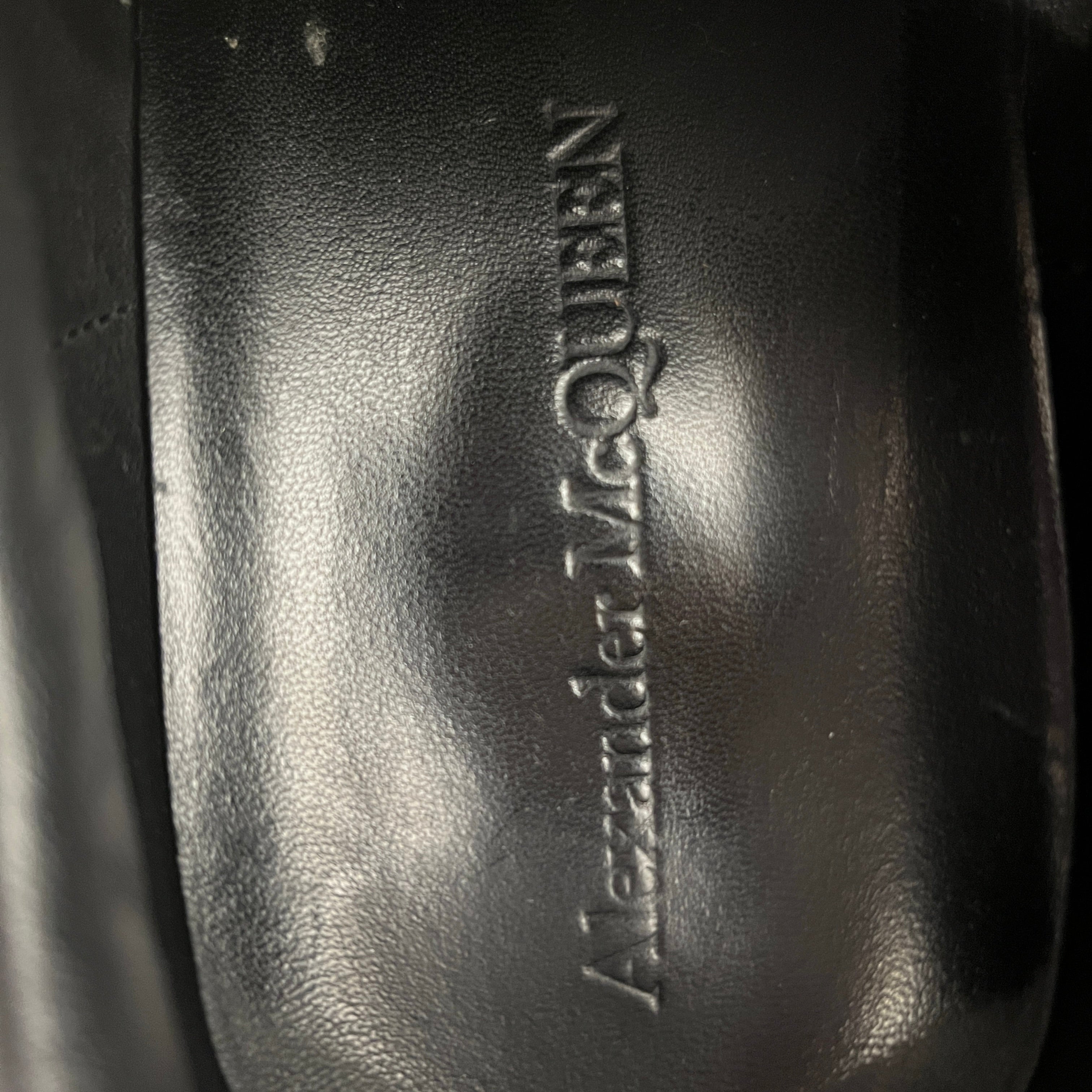 Alexander McQueen/Low-Sneakers/EU 44/Leather/BLK/ view 3
