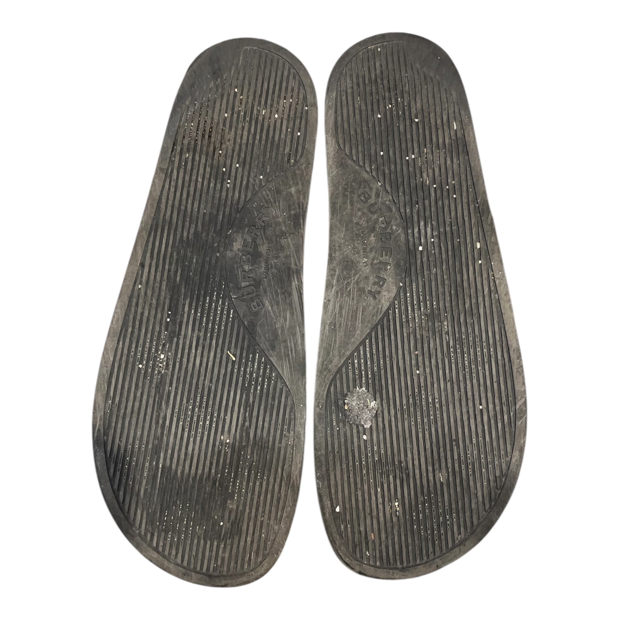 BURBERRY/Sandals/EU 44/Plaid/KHK/SIGNATURE VINTAGE CHECK SLIDES view 7