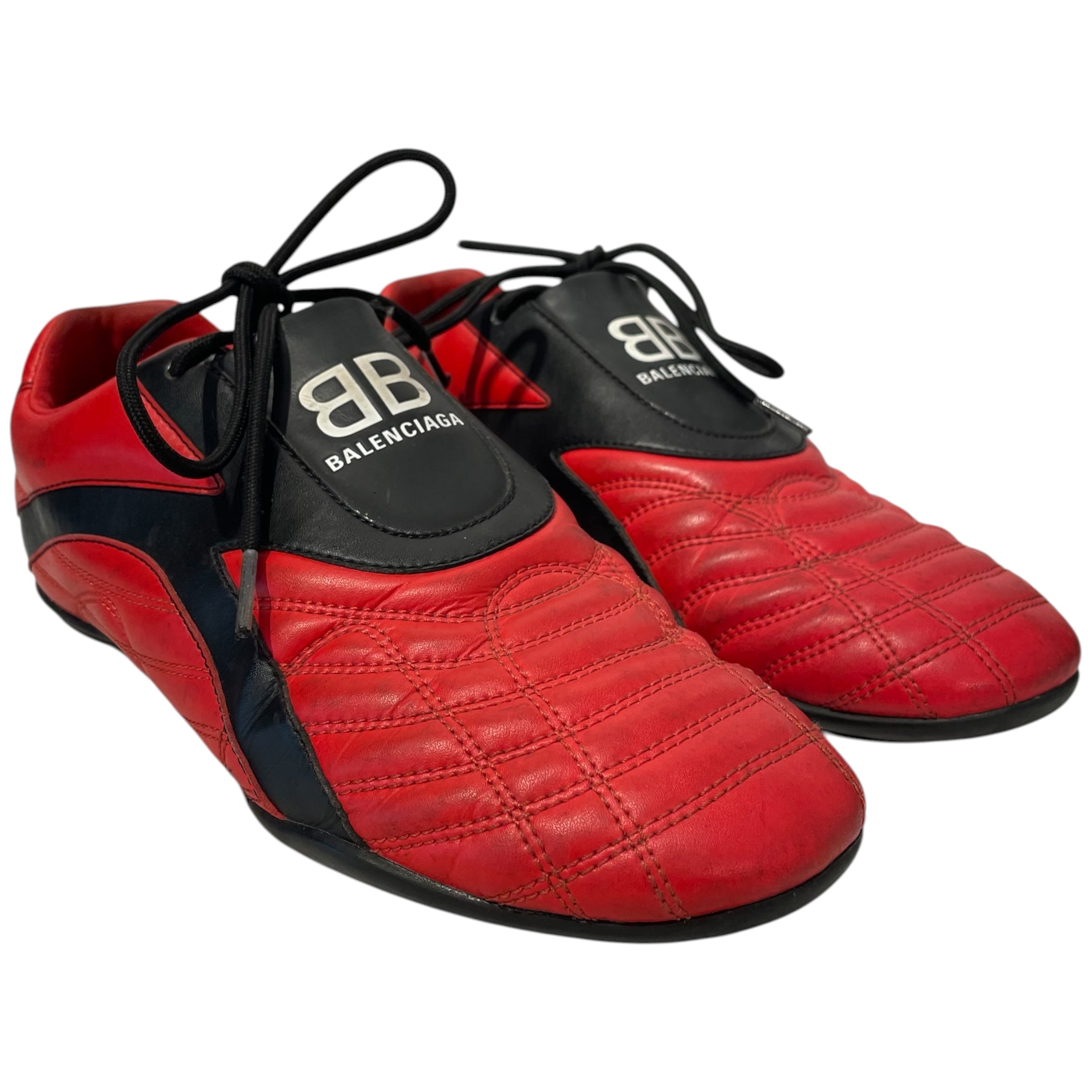 BALENCIAGA/Low-Sneakers/EU 40/Leather/RED/ view 1