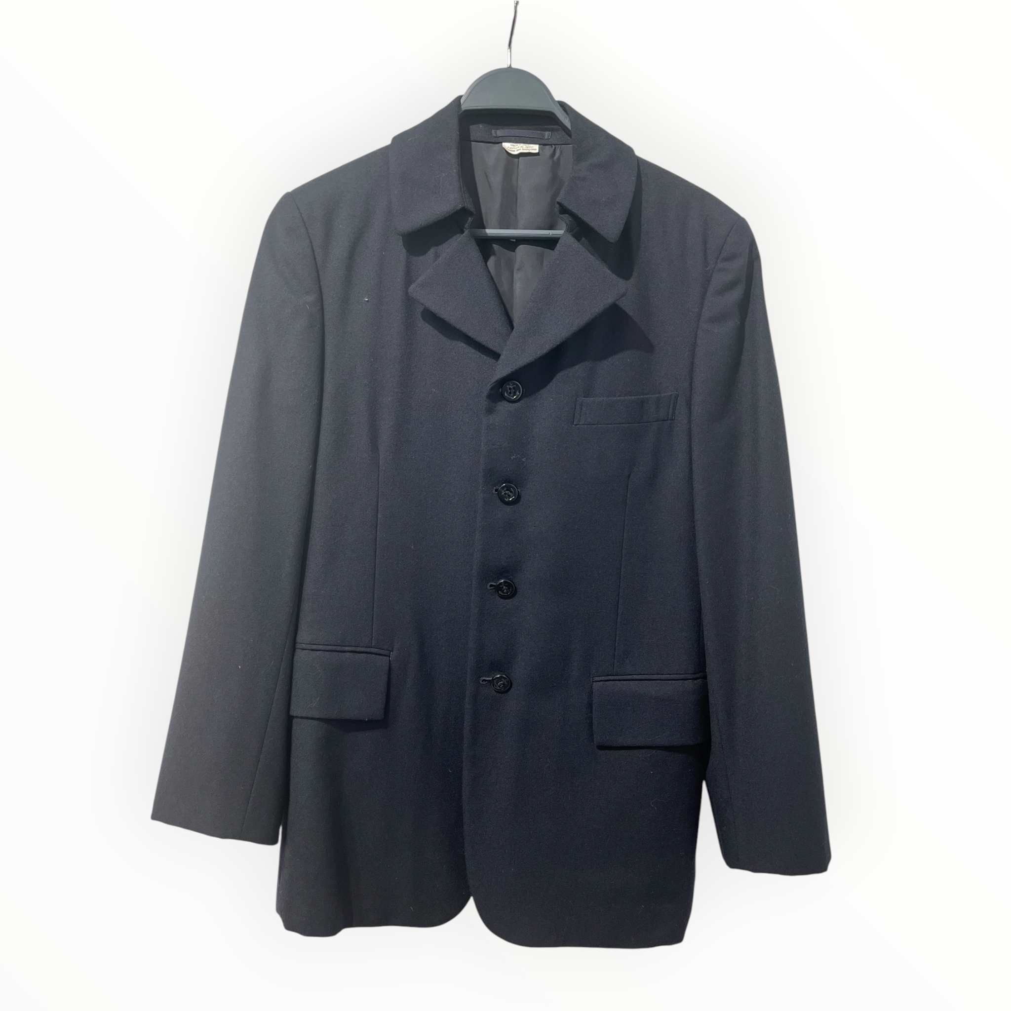 COMME des GARCONS HOMME PLUS/Tailored Jkt/S/Wool/NVY/XC-J017 view 1