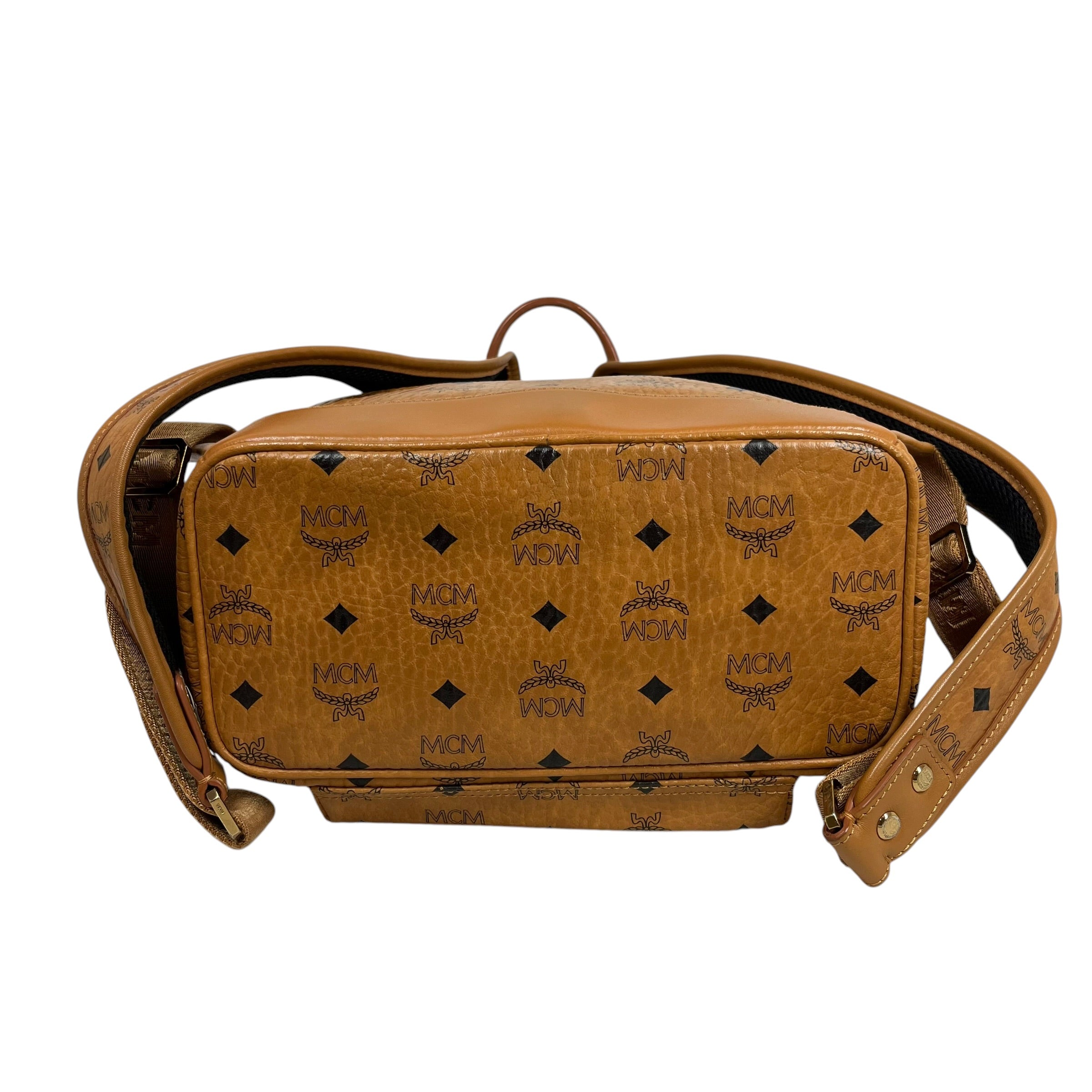 MCM/Backpack/All Over Print/Leather/CML/ view 3