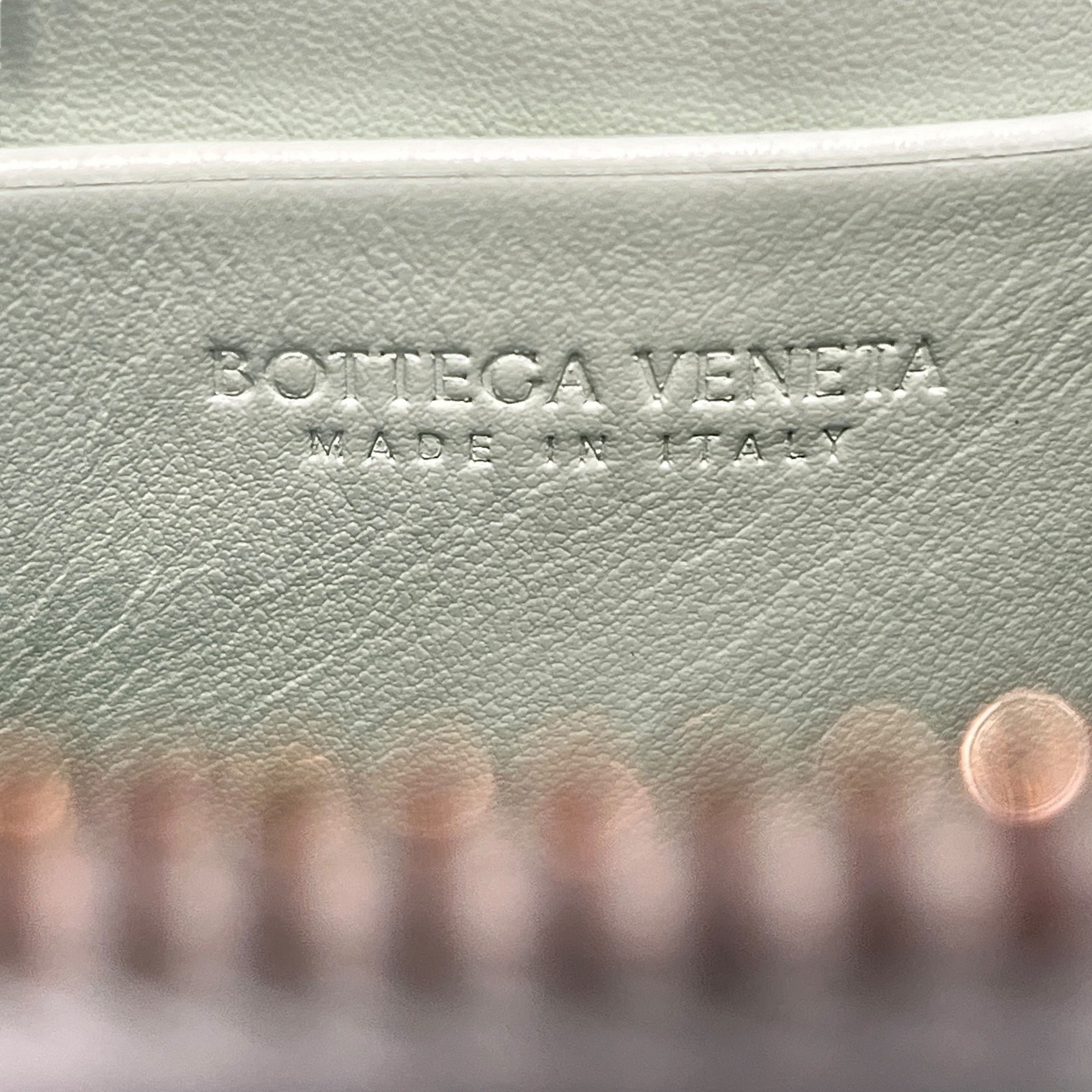 BOTTEGA VENETA/Clutch Bag/OS/Leather/GRN/Intrecciato Half-Moon Beauty view 6