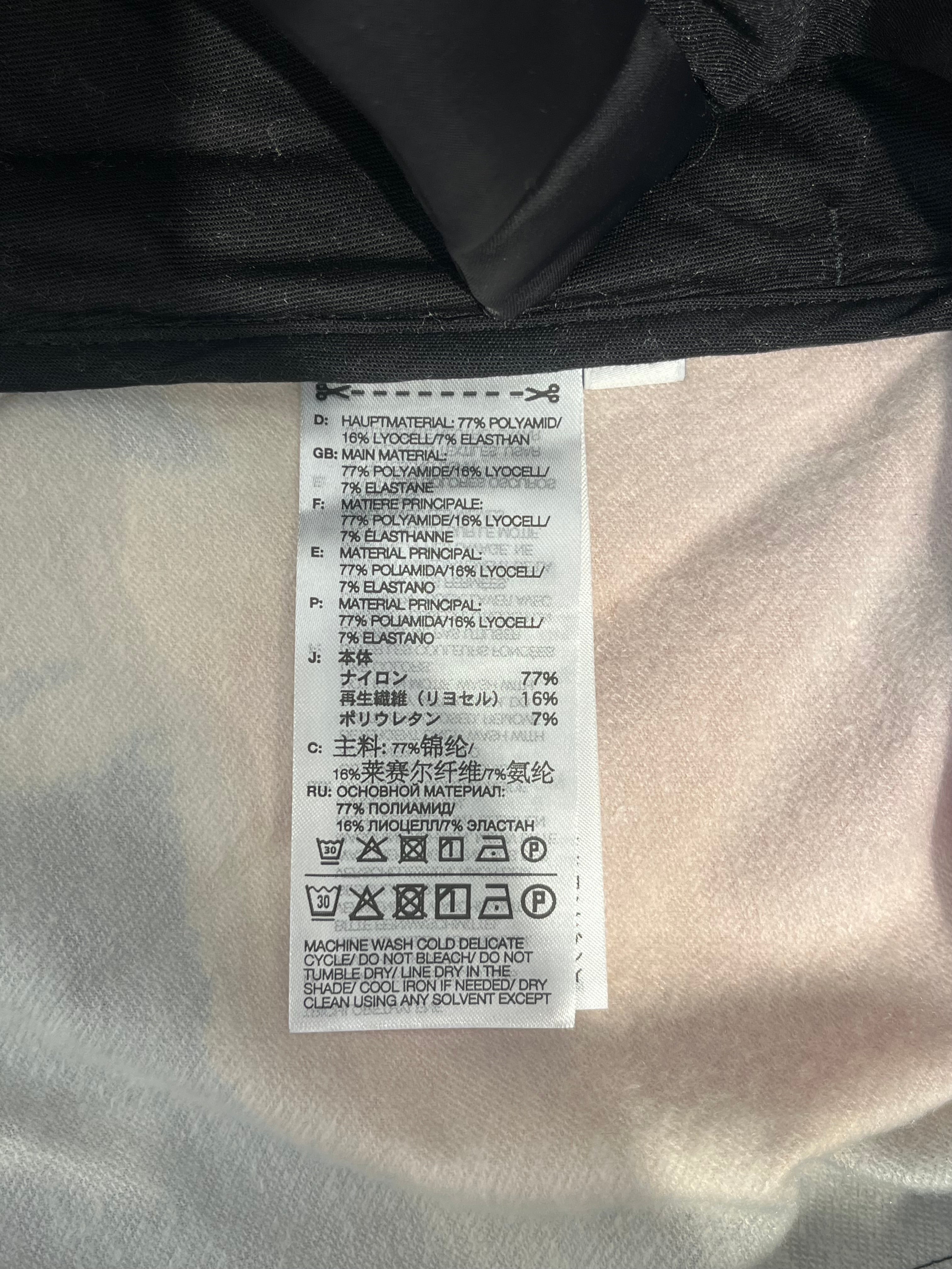 Y-3/Long Skirt/M/All Over Print/Polyester/BLK/AOP SKIRT BNWT view 5