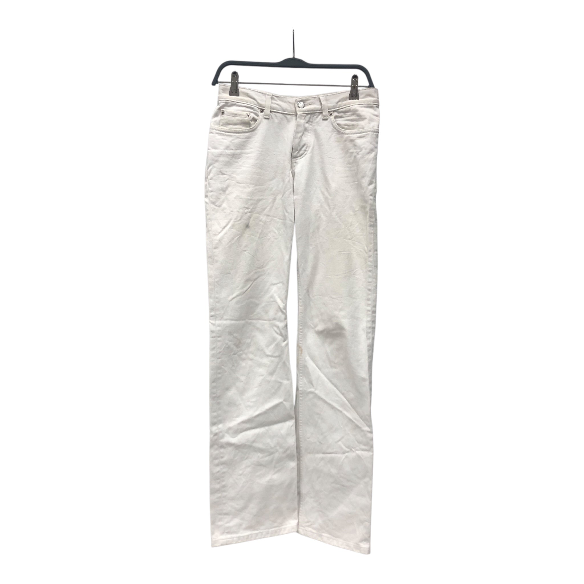 Helmut Lang/Straight Pants/27/Cotton/WHT/ view 1