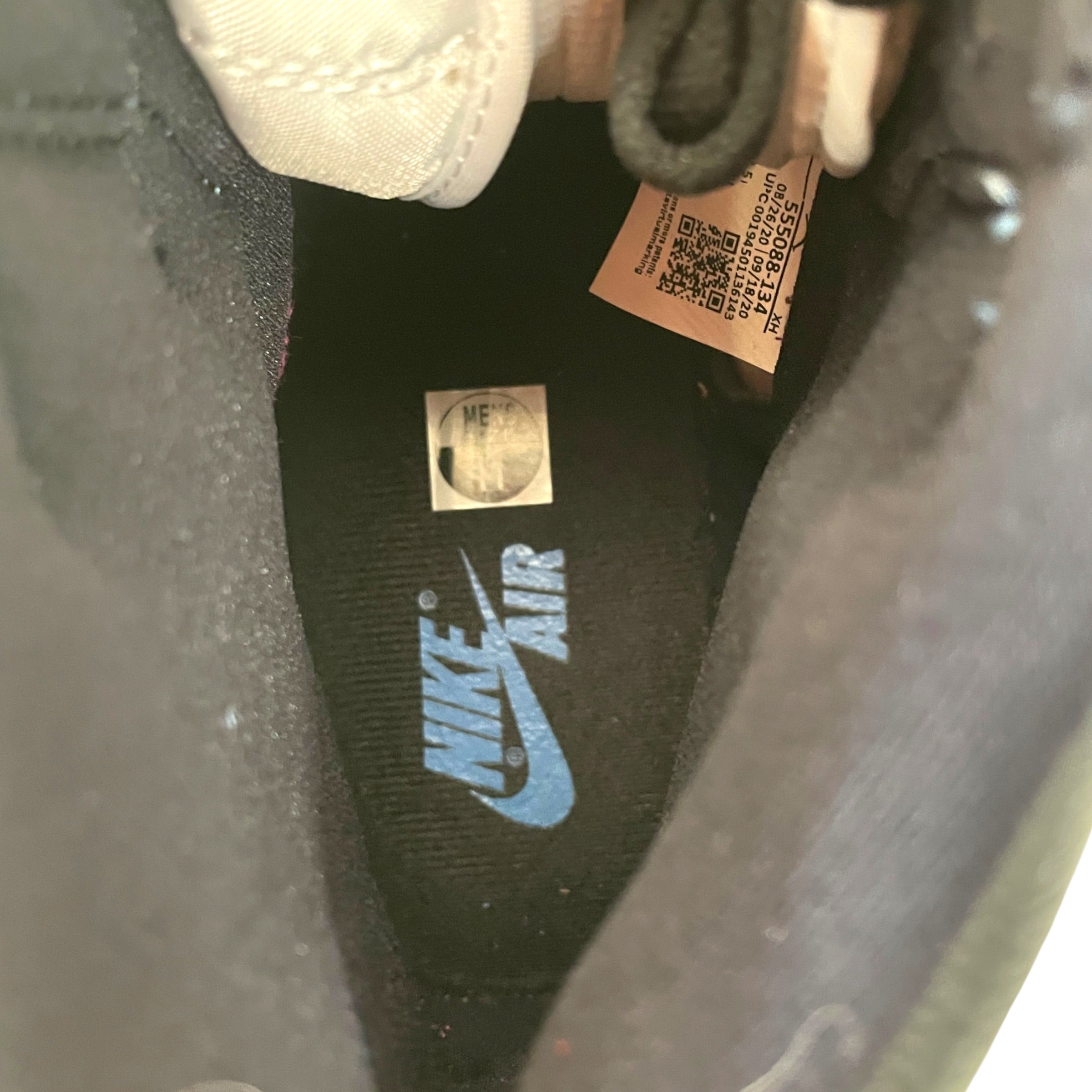 NIKE/Hi-Sneakers/US 11/Leather/BLU/Jordan 1 UNC view 3