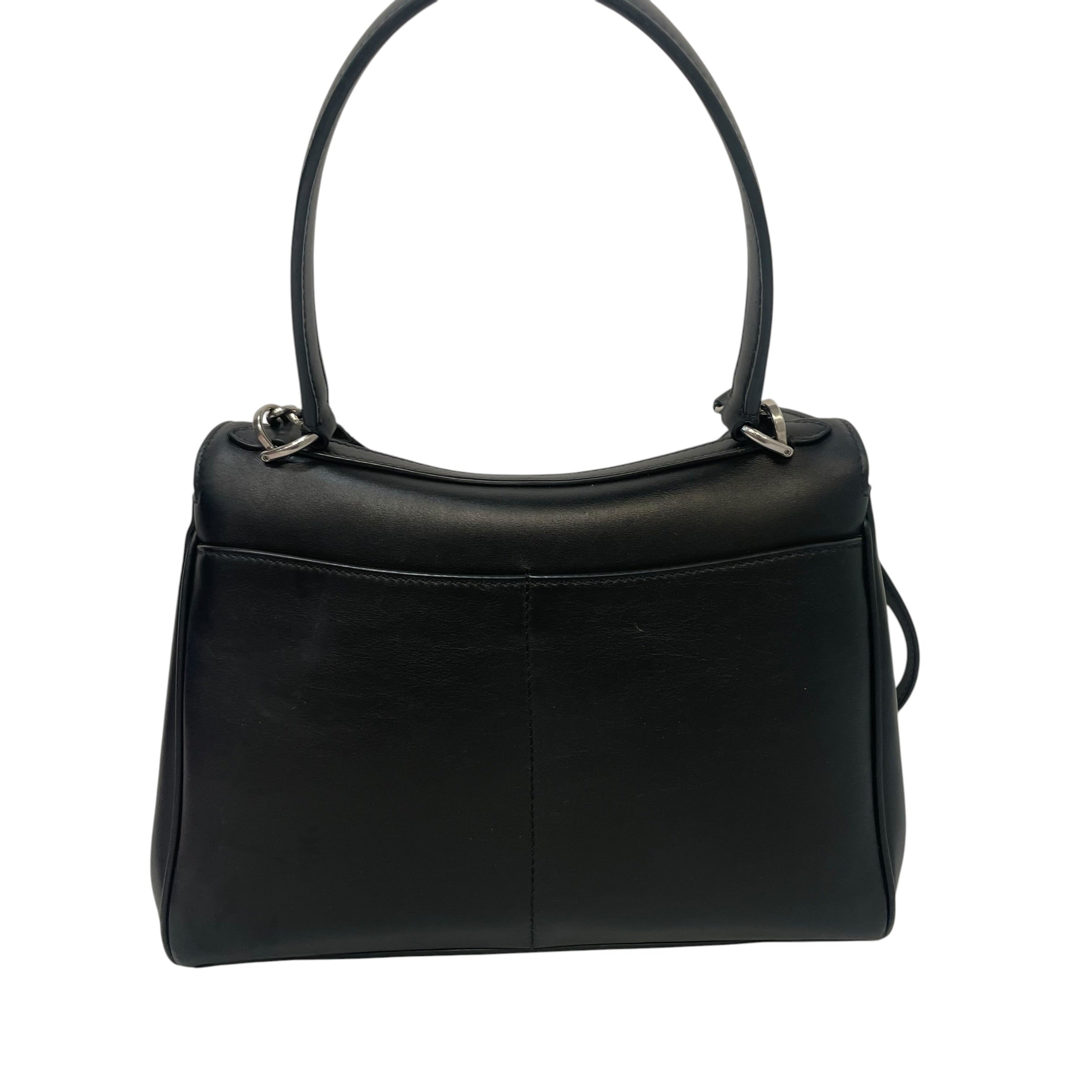 BALENCIAGA/Cross Body Bag/Leather/BLK/Rodeo Small view 2