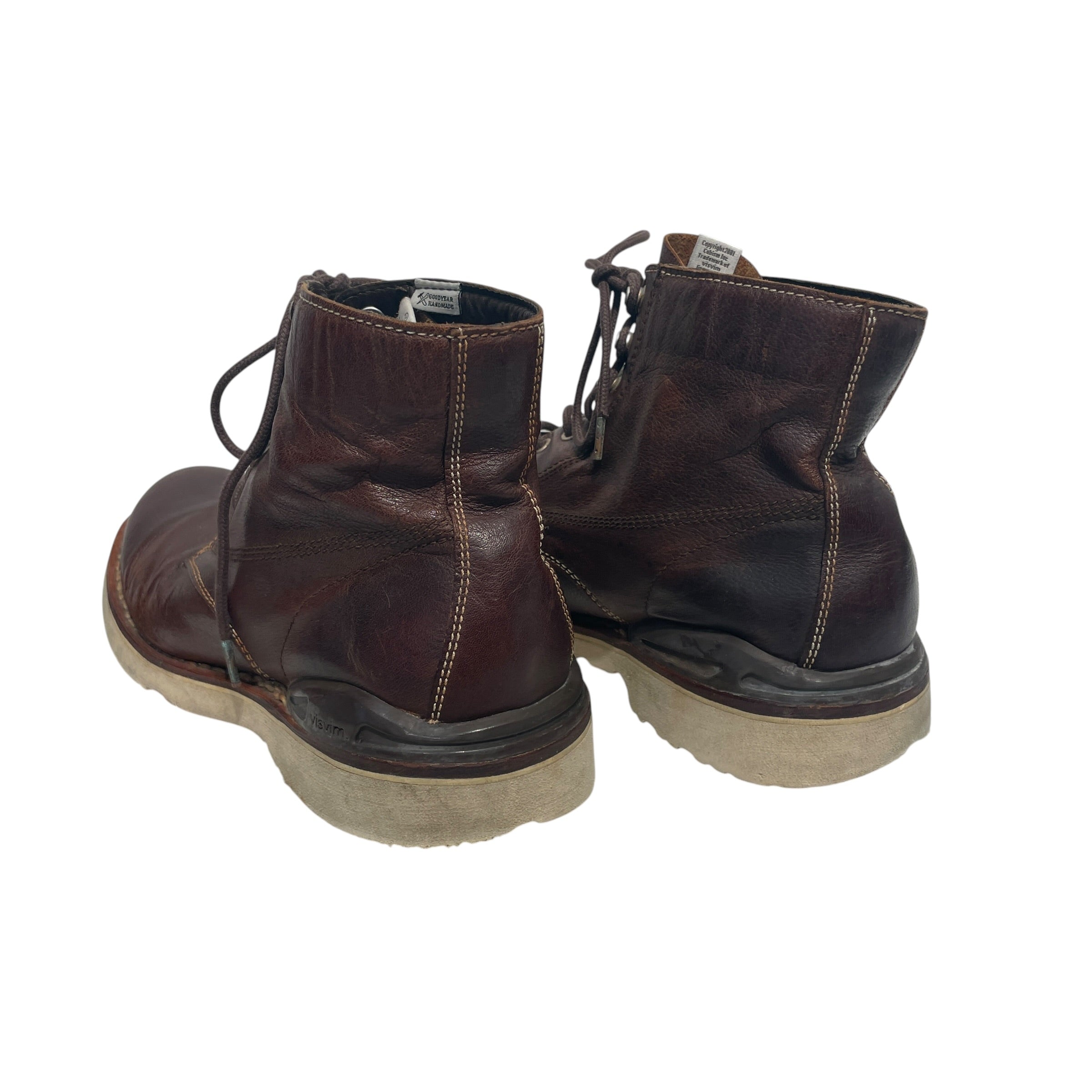 VISIM/Lace Up Boots/Leather/CML/WORKBOOTS view 2