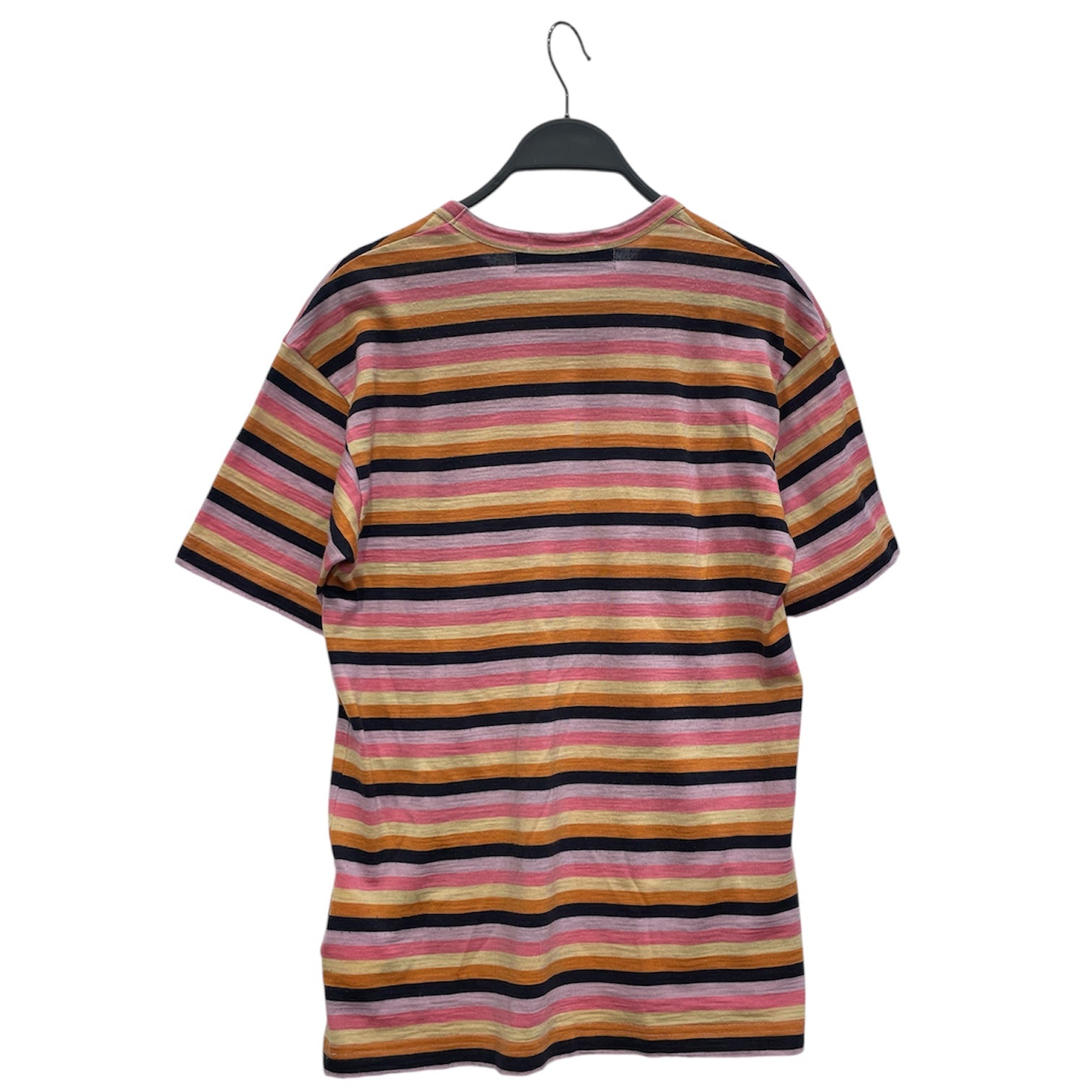 JUNYA WATANABE COMME des GARCONS MAN/NIKE/T-Shirt/S/Cotton/MLT/Stripe/PNK/YEL NIKE SPORTSWEAR TEE view 2