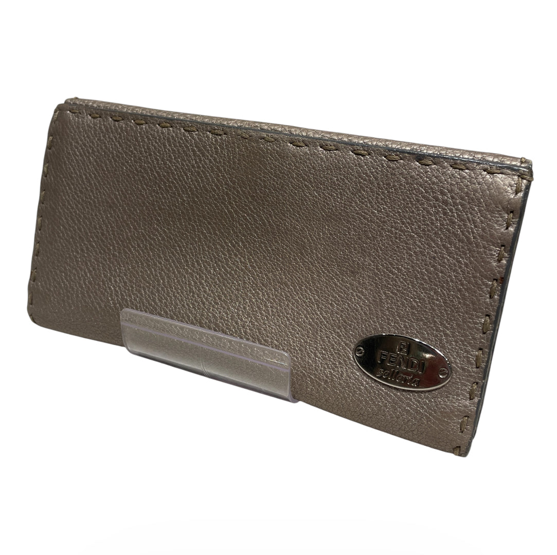 FENDI/Long Wallet/Leather/SLV/L's/SELLERIA LONG METALLIC view 1