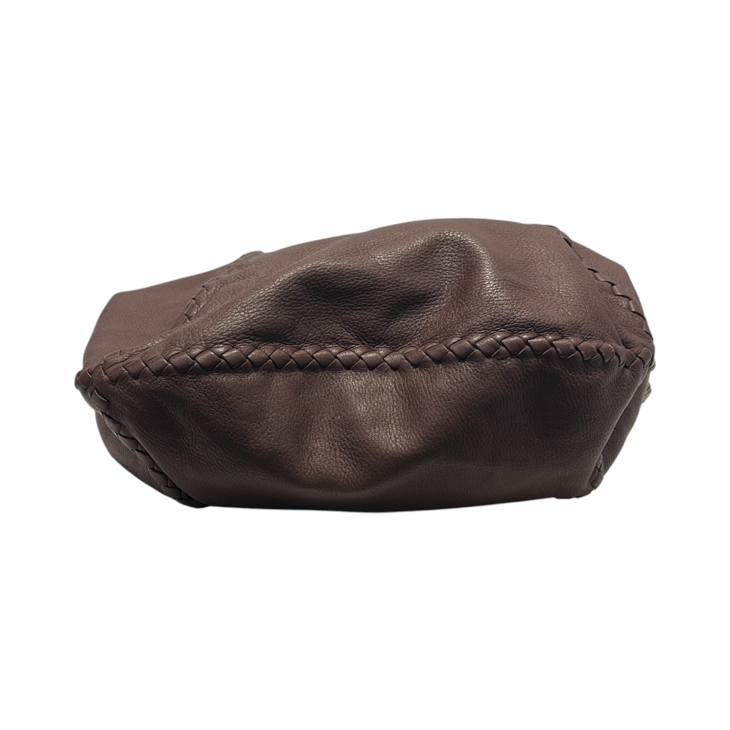 BOTTEGA VENETA/Bag/Leather/BRW/CERVO HOBO view 3