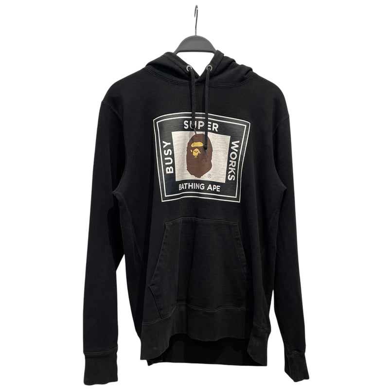 A BATHING APE/Hoodie/XL/Cotton/BLK/