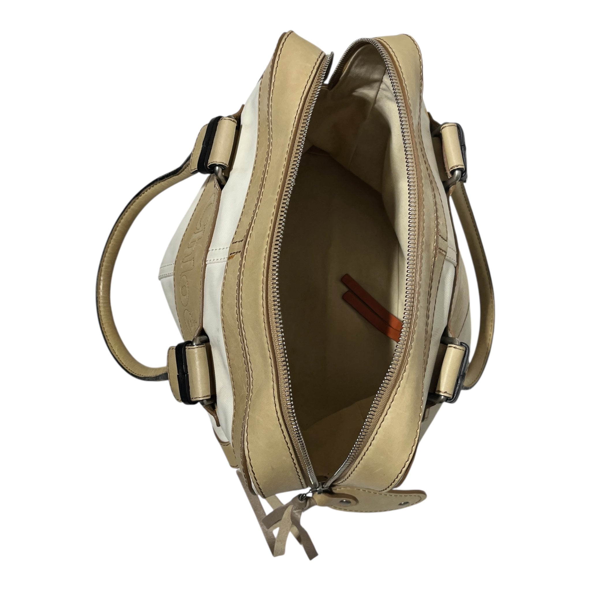 Chloe/Hand Bag/Leather/CRM/TASSEL ZIP view 4