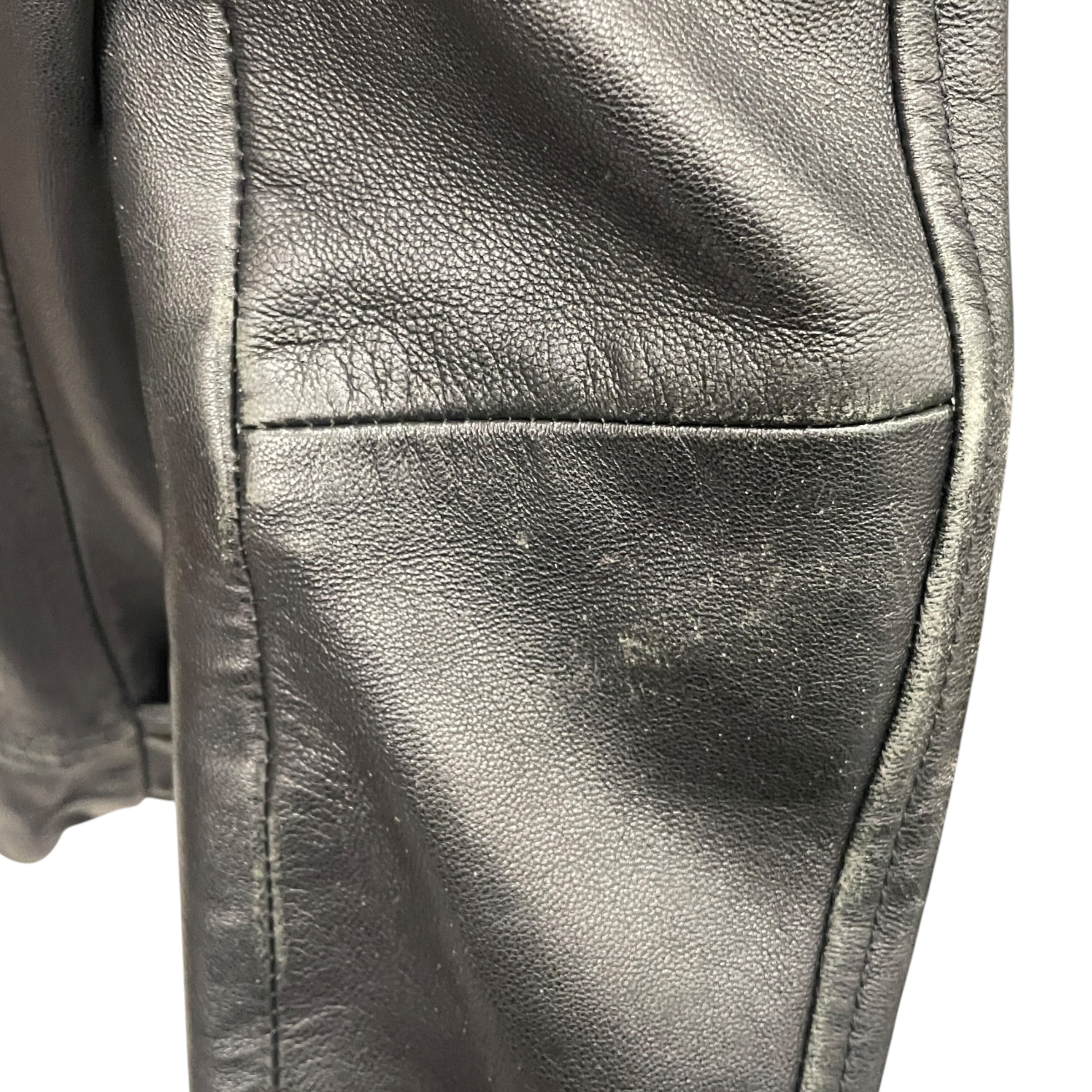 ALLSAINTS/Jacket/XS/Leather/BLK/KAHAWA LEATHER view 4