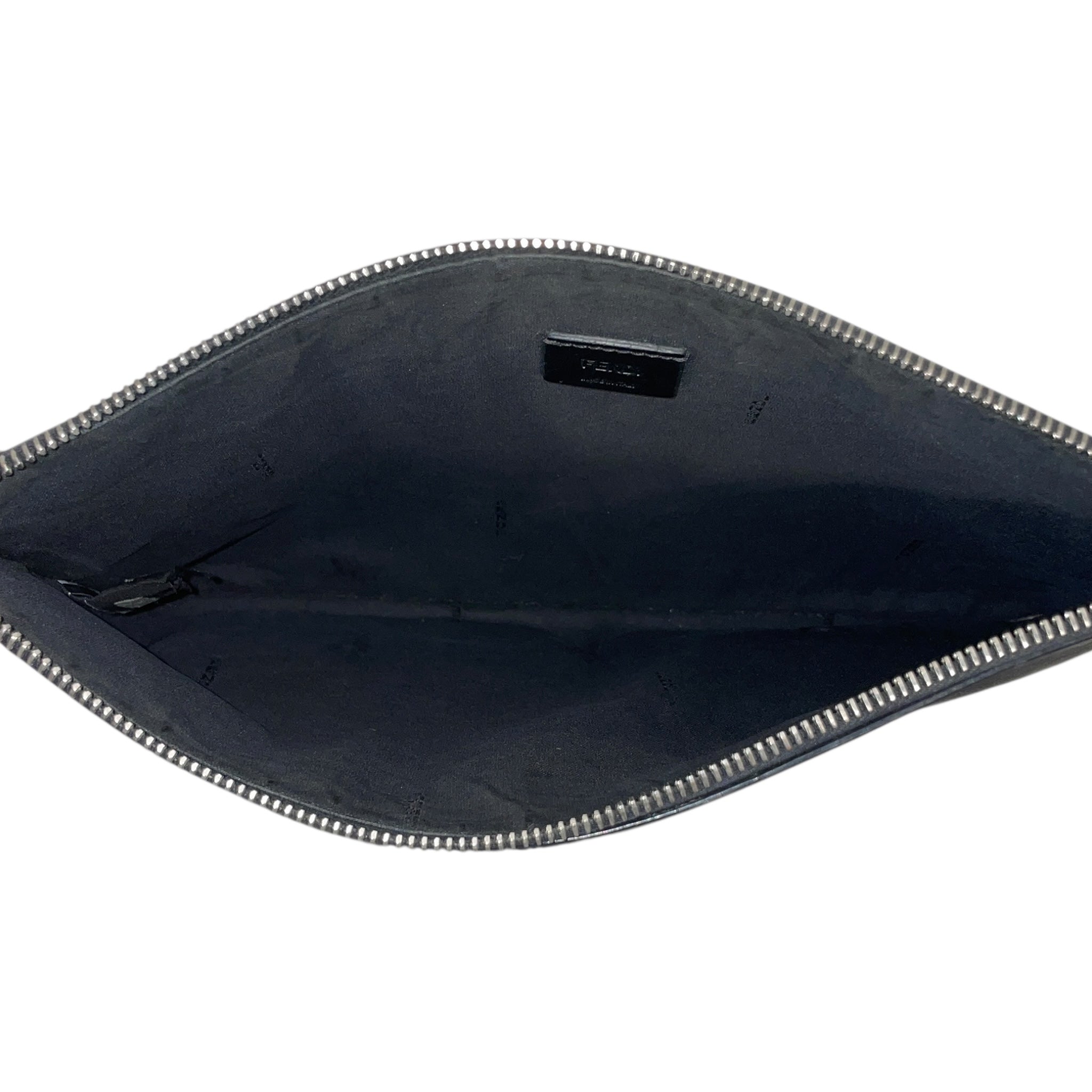 FENDI/Pouch/Leather/BLK/fendi eye view 3
