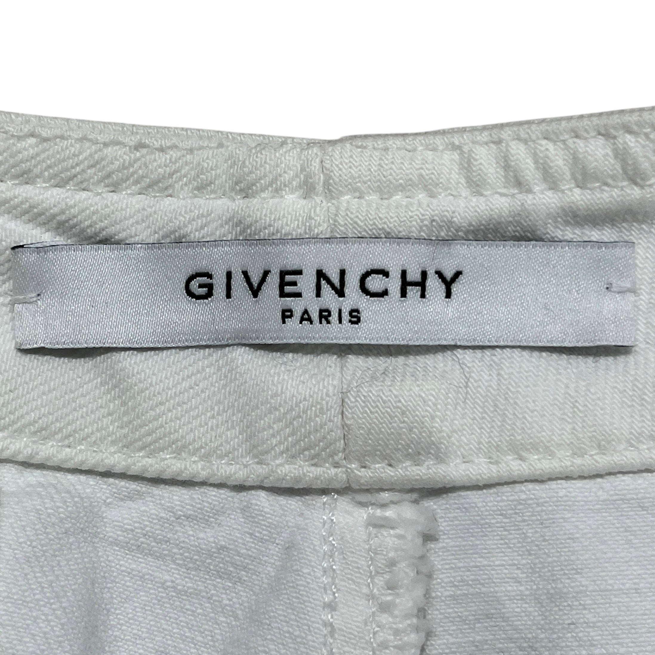 GIVENCHY/Skirt/38/Cotton/WHT/ view 3