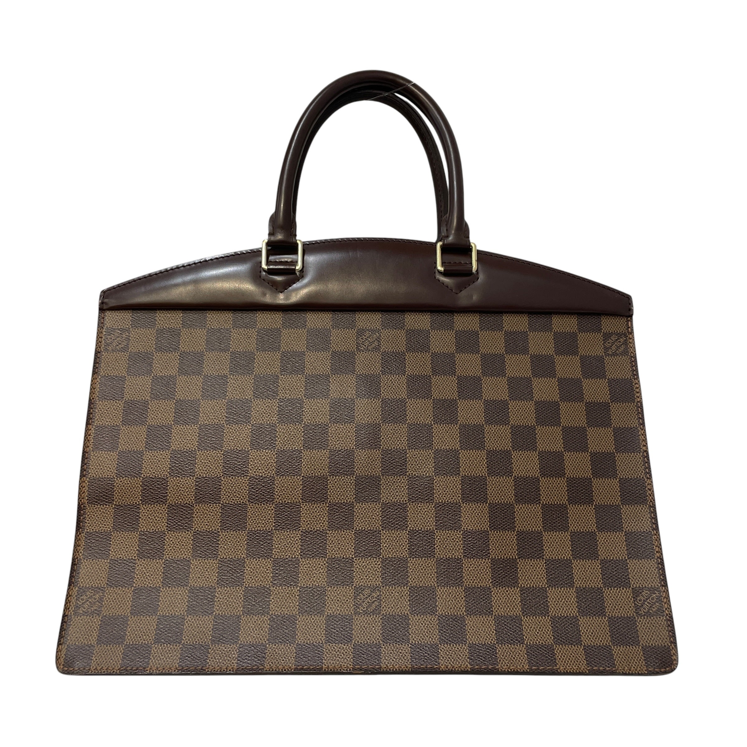 LOUIS VUITTON/Hand Bag/Leather/BRW/Damier Riviera view 2