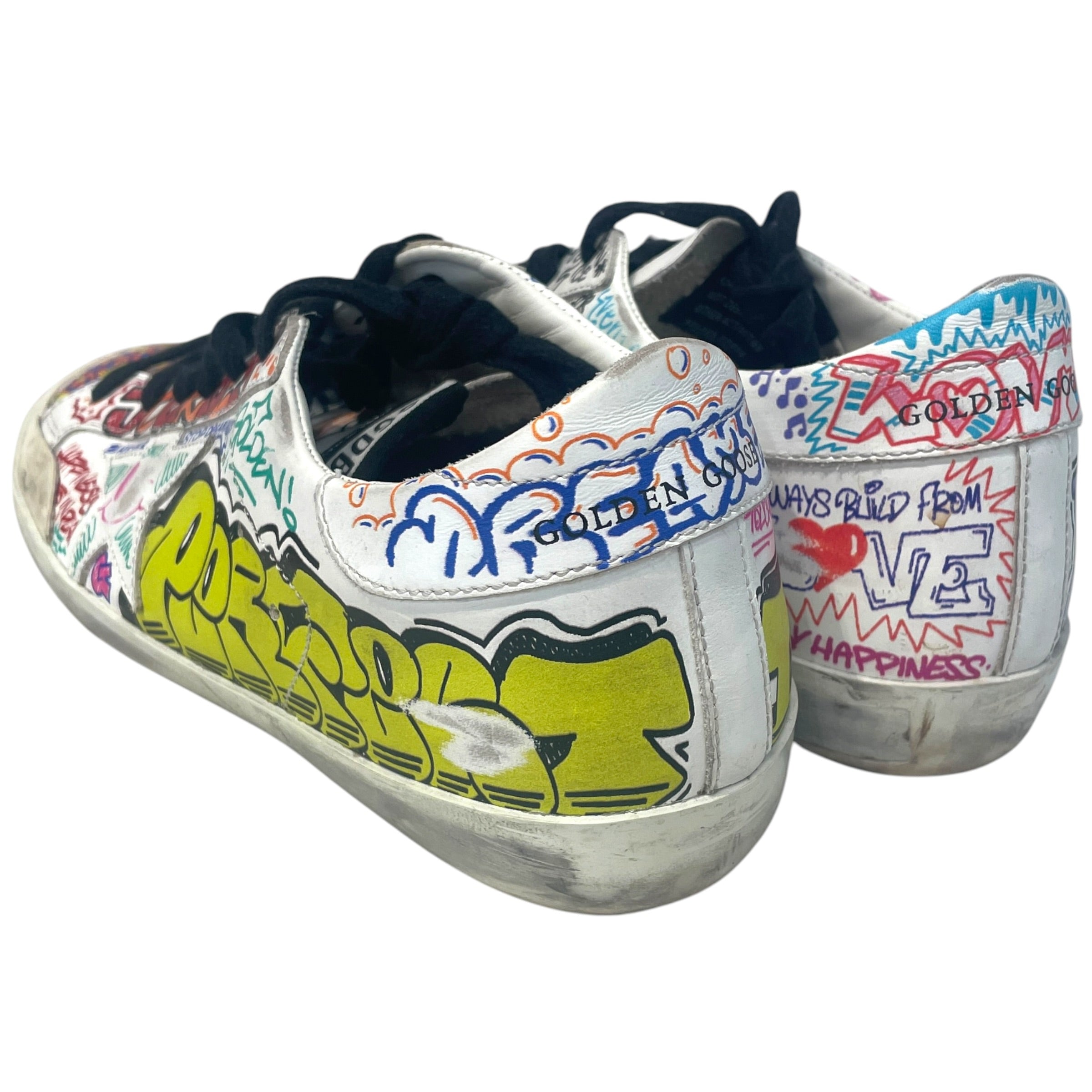 GOLDEN GOOSE/Low-Sneakers/EU 38/All Over Print/Leather/MLT/ view 2