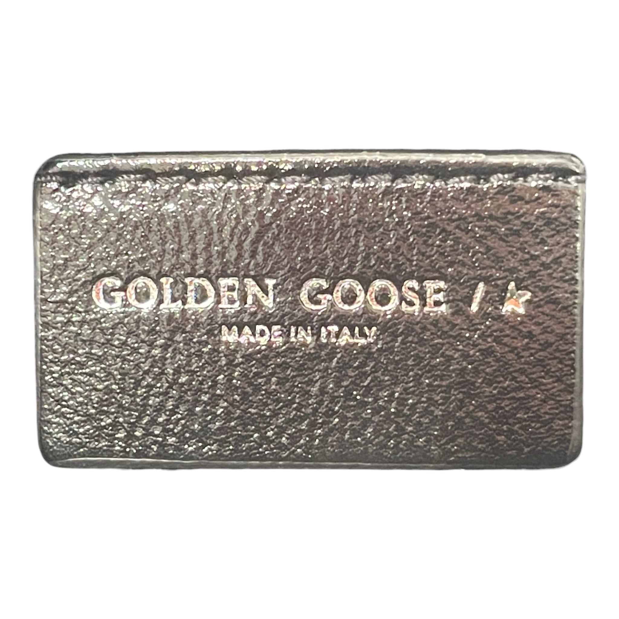 GOLDEN GOOSE/Cross Body Bag/Glitter/Leather/BLK/GLOSSY BLACK/ BEADED STAR view 3