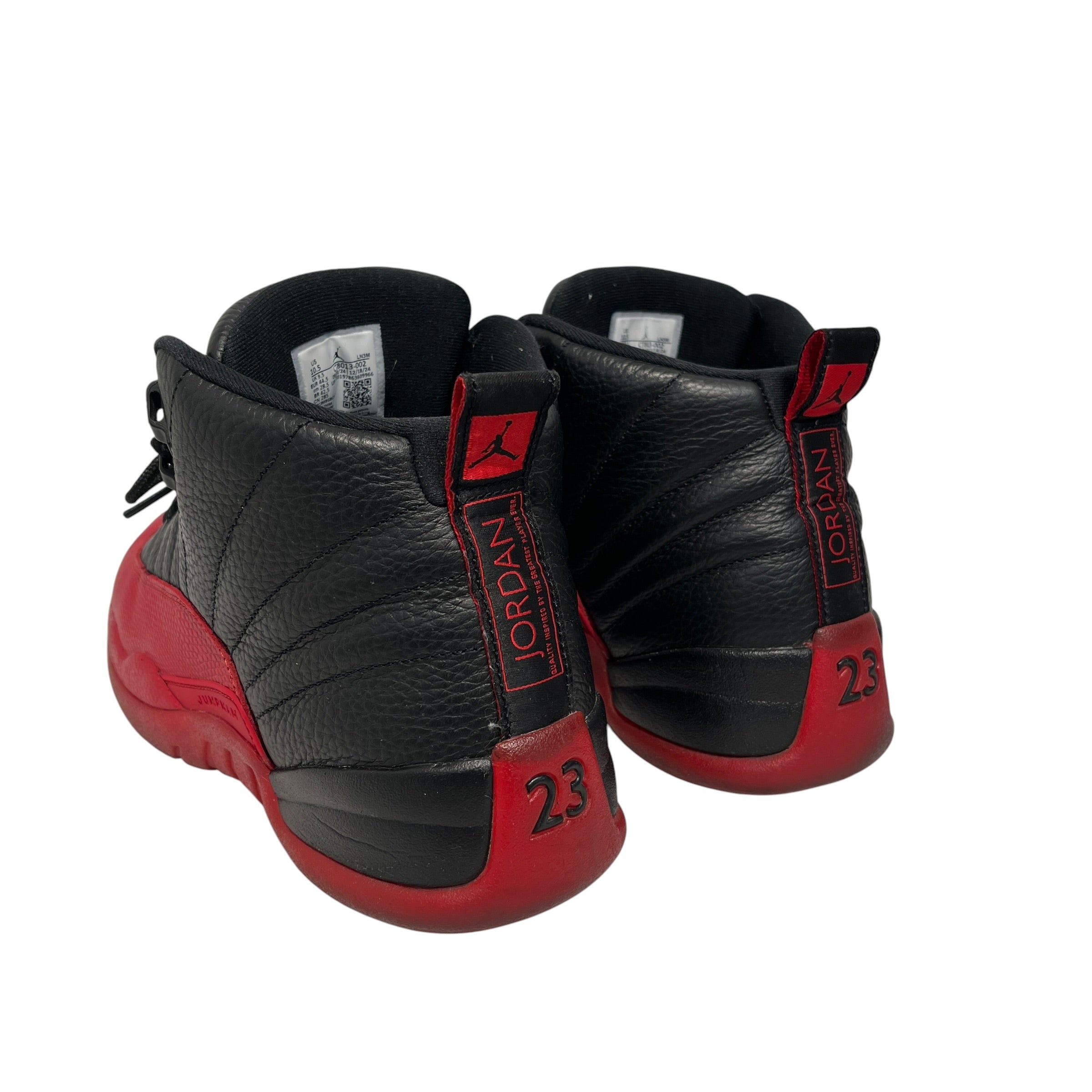 JORDAN BRAND/Hi-Sneakers/US 10.5/Leather/BLK/bred 12 view 2