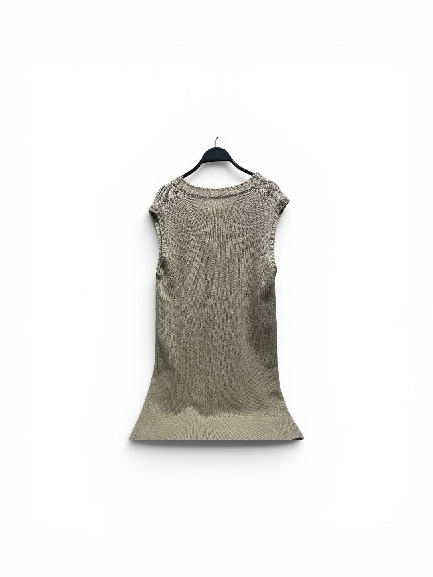 Maison Margiela/SL Dress/S/Cotton/BEG/KNIT/V NECK view 2
