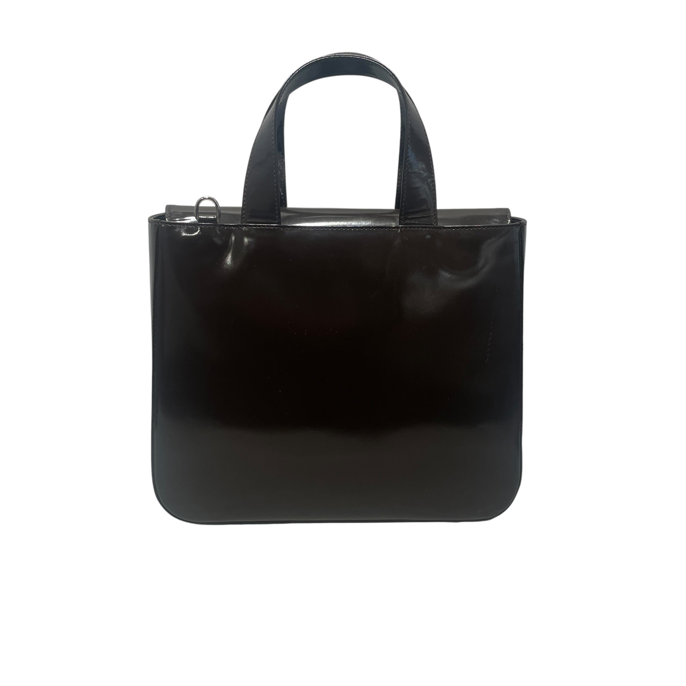 GUCCI/Tote Bag/Faux Leather/BRW/G TOP HANDLE TOTE BAG view 2