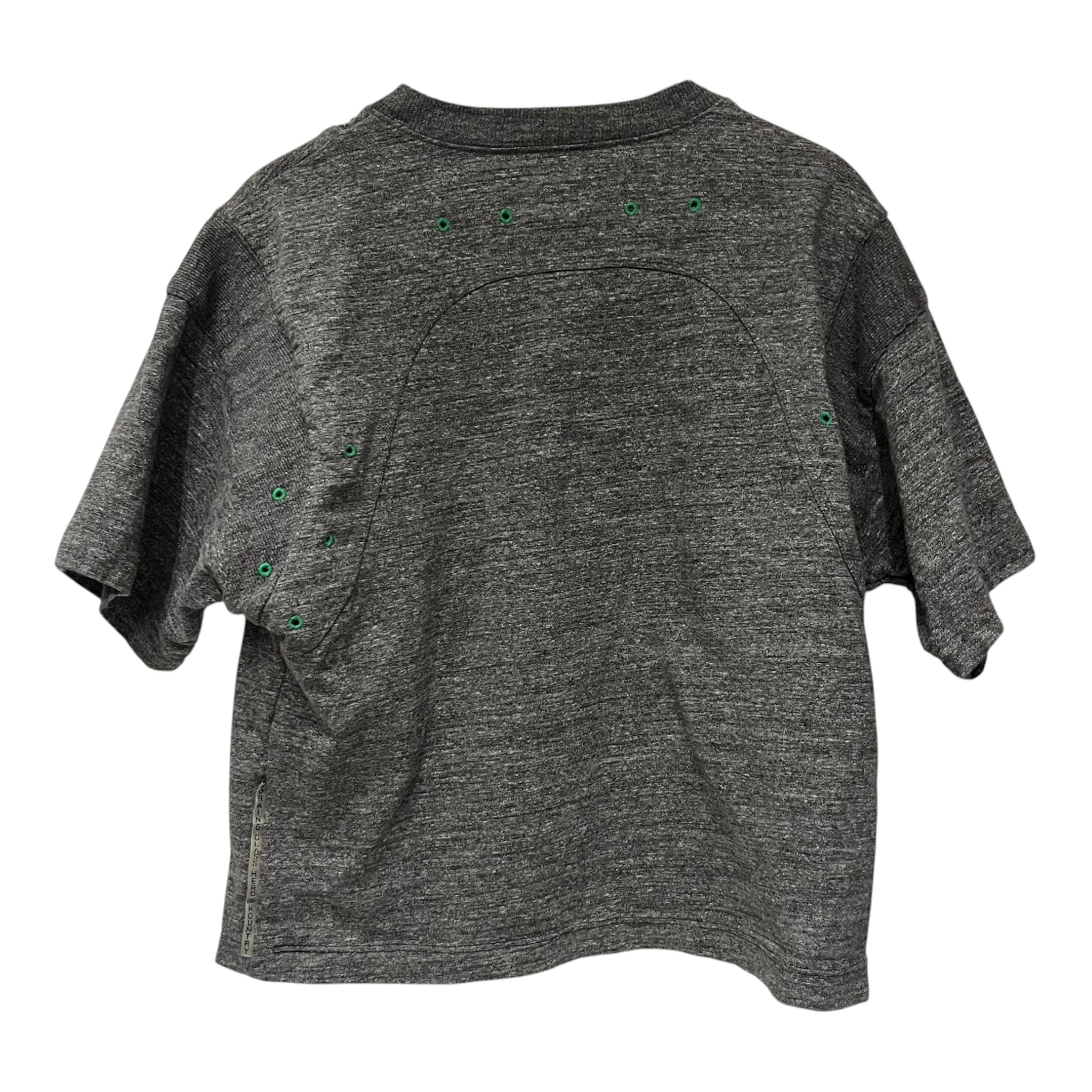KAPITAL/T-Shirt/2/Cotton/GRY/Green Vetilator view 2