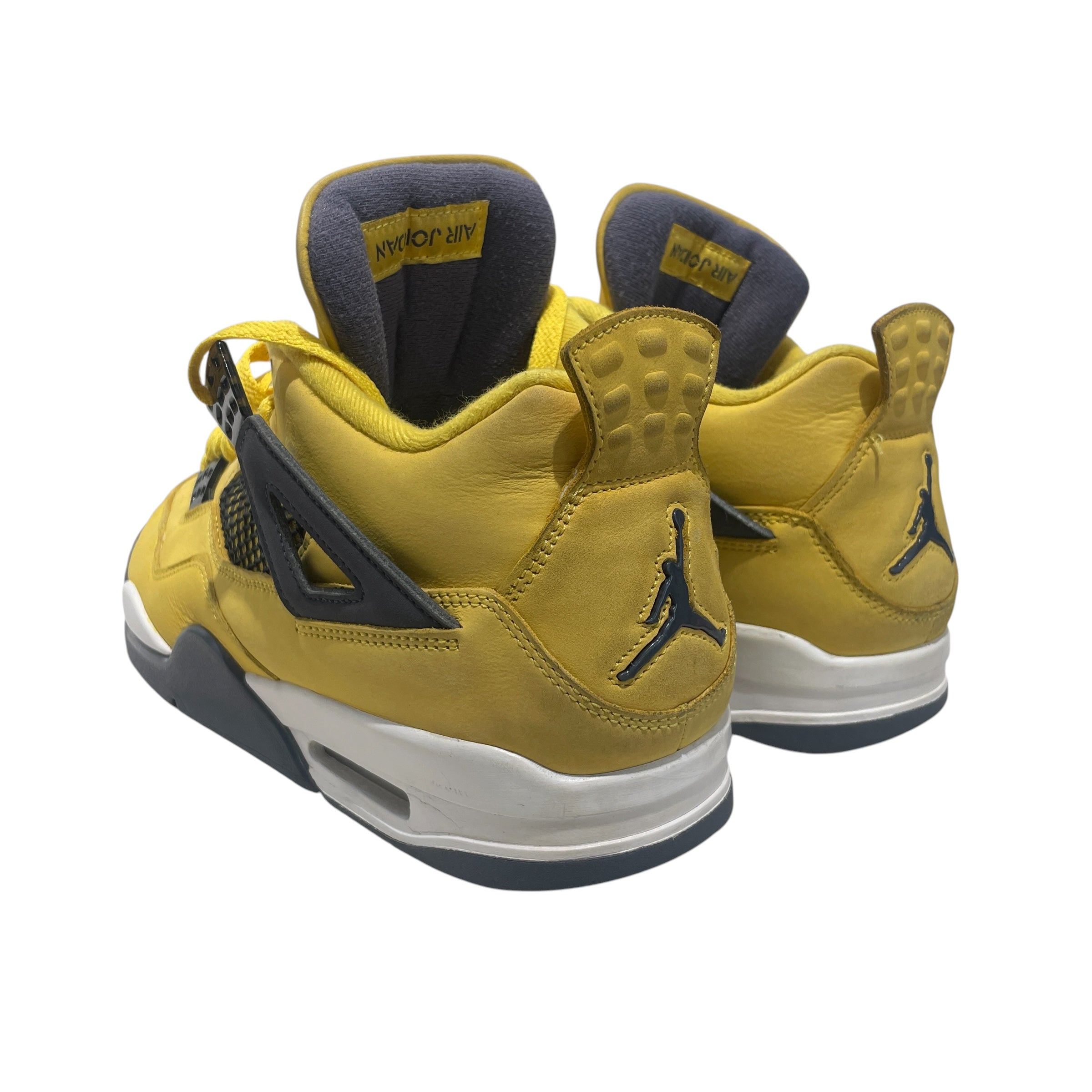 NIKE/AIR JORDAN 4 RETRO/Hi-Sneakers/US 11.5/Leather/YEL/CT8527-700 view 2