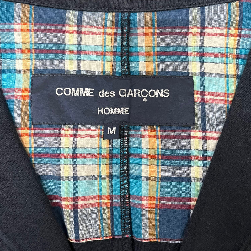 COMME des GARCONS HOMME/Tailored Jkt/M/Navy/Cotton/HC-J133/HC-J133