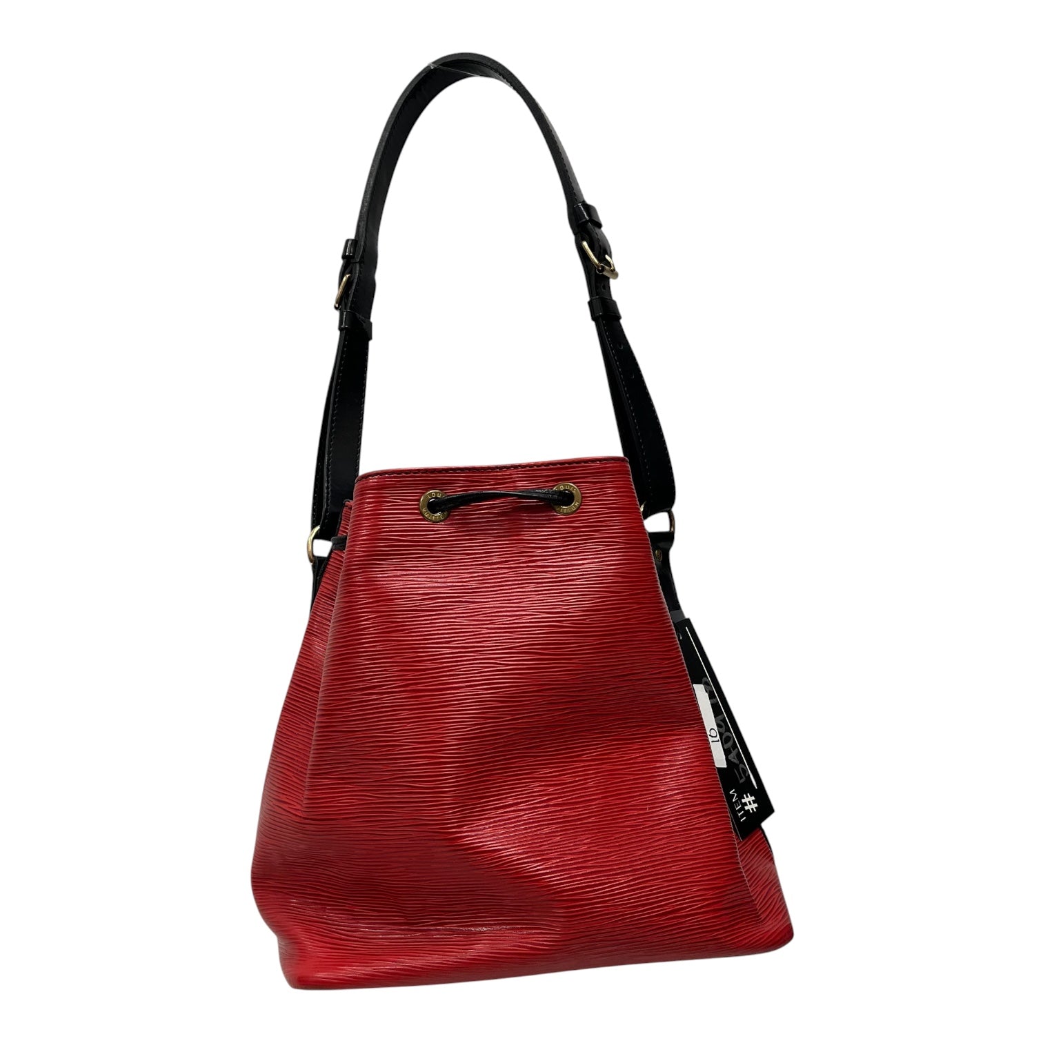 LOUIS VUITTON/Pouch/Leather/RED/epi noe (vintage) view 3