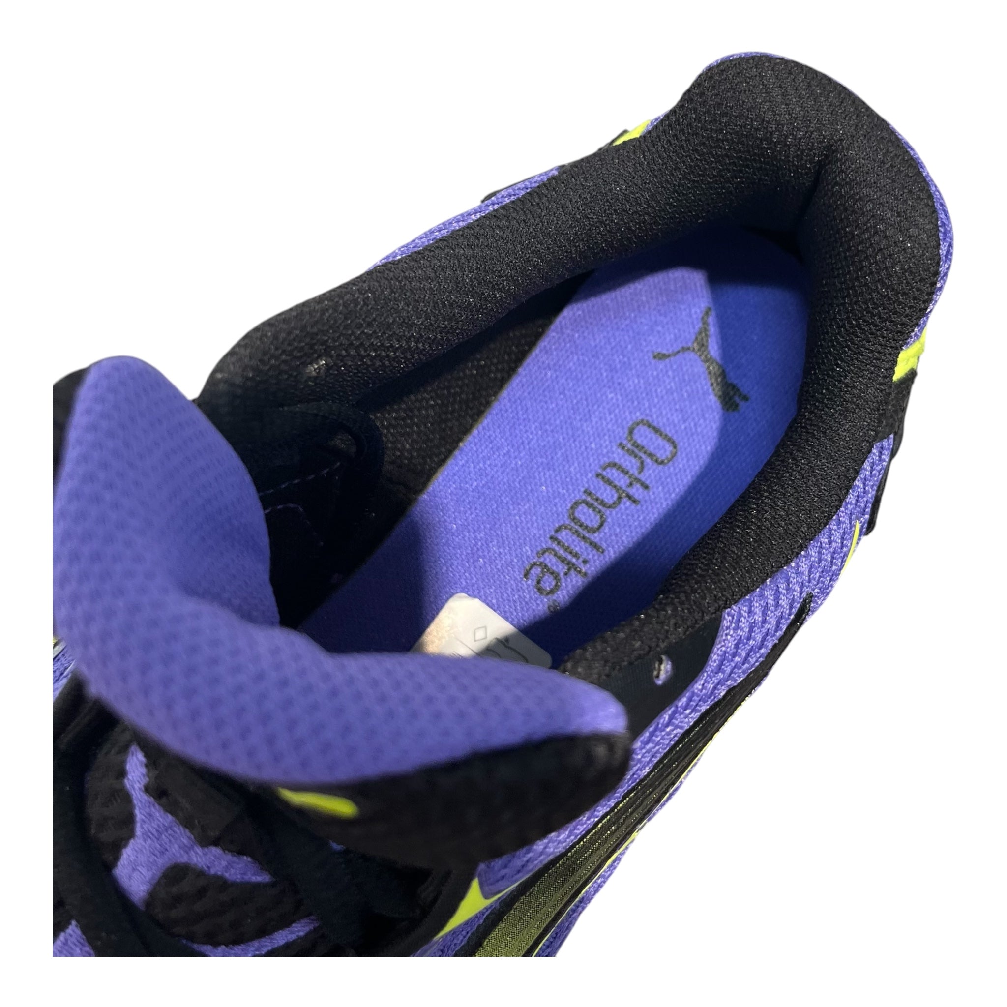 PUMA/Low-Sneakers/US 9/Nylon/PPL/HIGHLIGTER YELL ACCENTS view 6