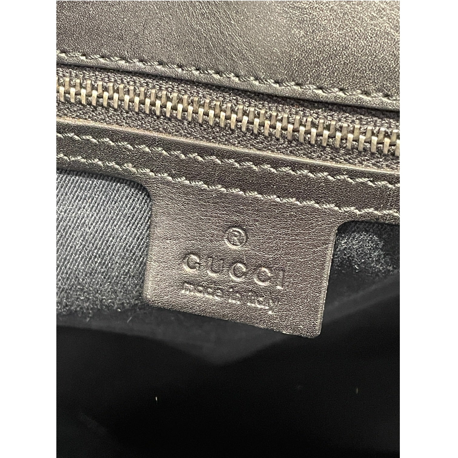 GUCCI/Tote Bag/Monogram/BLK/Belted Tote 107756 view 5
