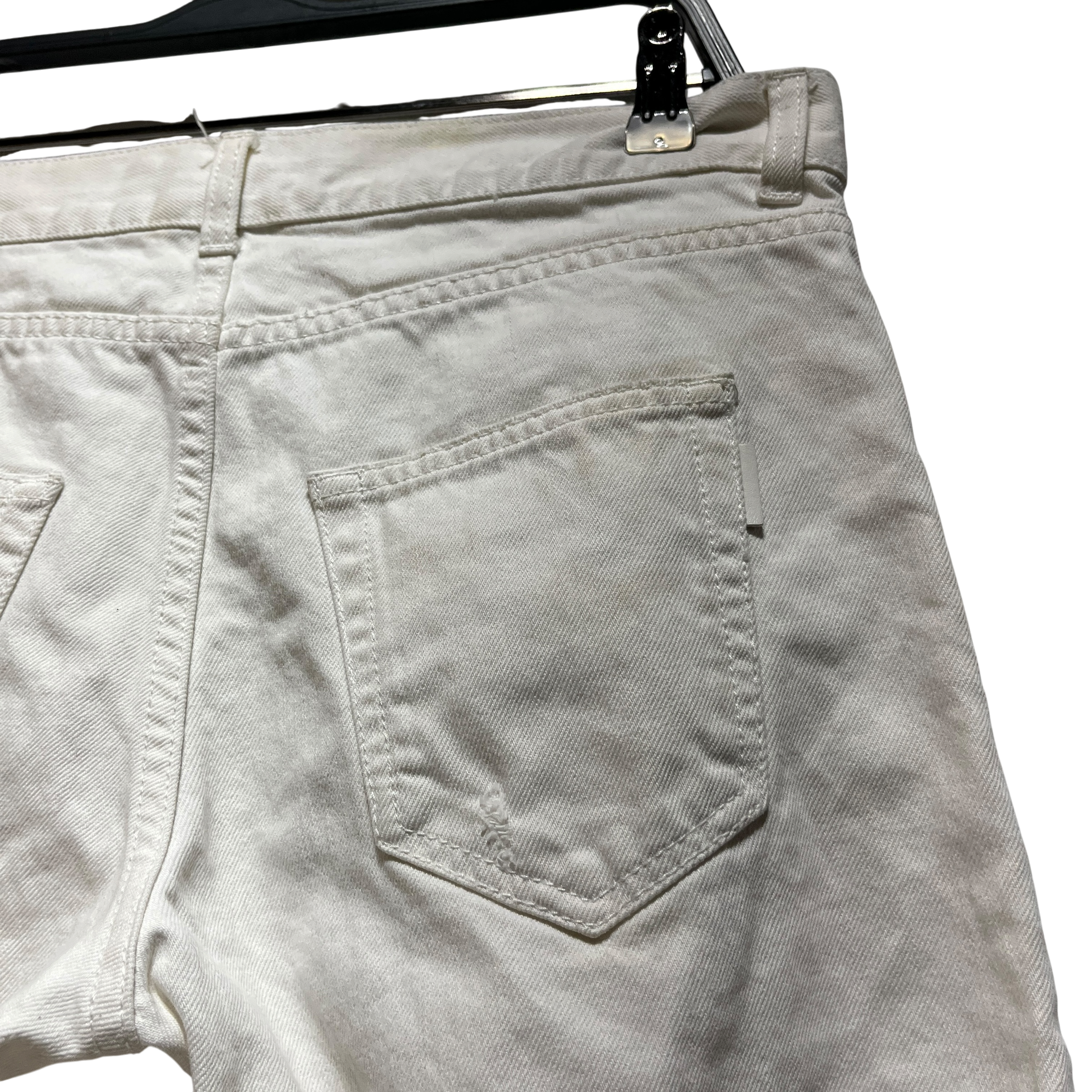 SAINT LAURENT/Skinny Pants/30/Denim/WHT/D18 DISTRESSED view 8
