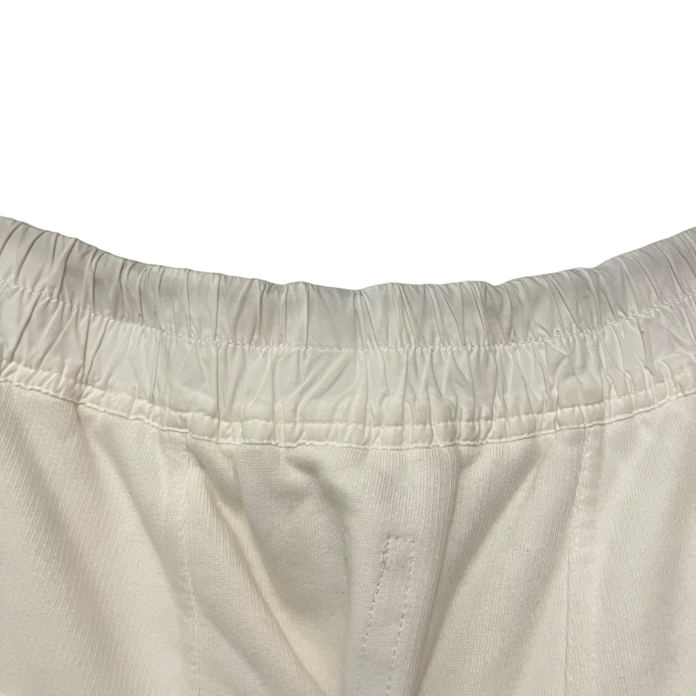 RICK OWENS DRKSHDW/Shorts/S/Cotton/WHT/sweat pod shorts view 3