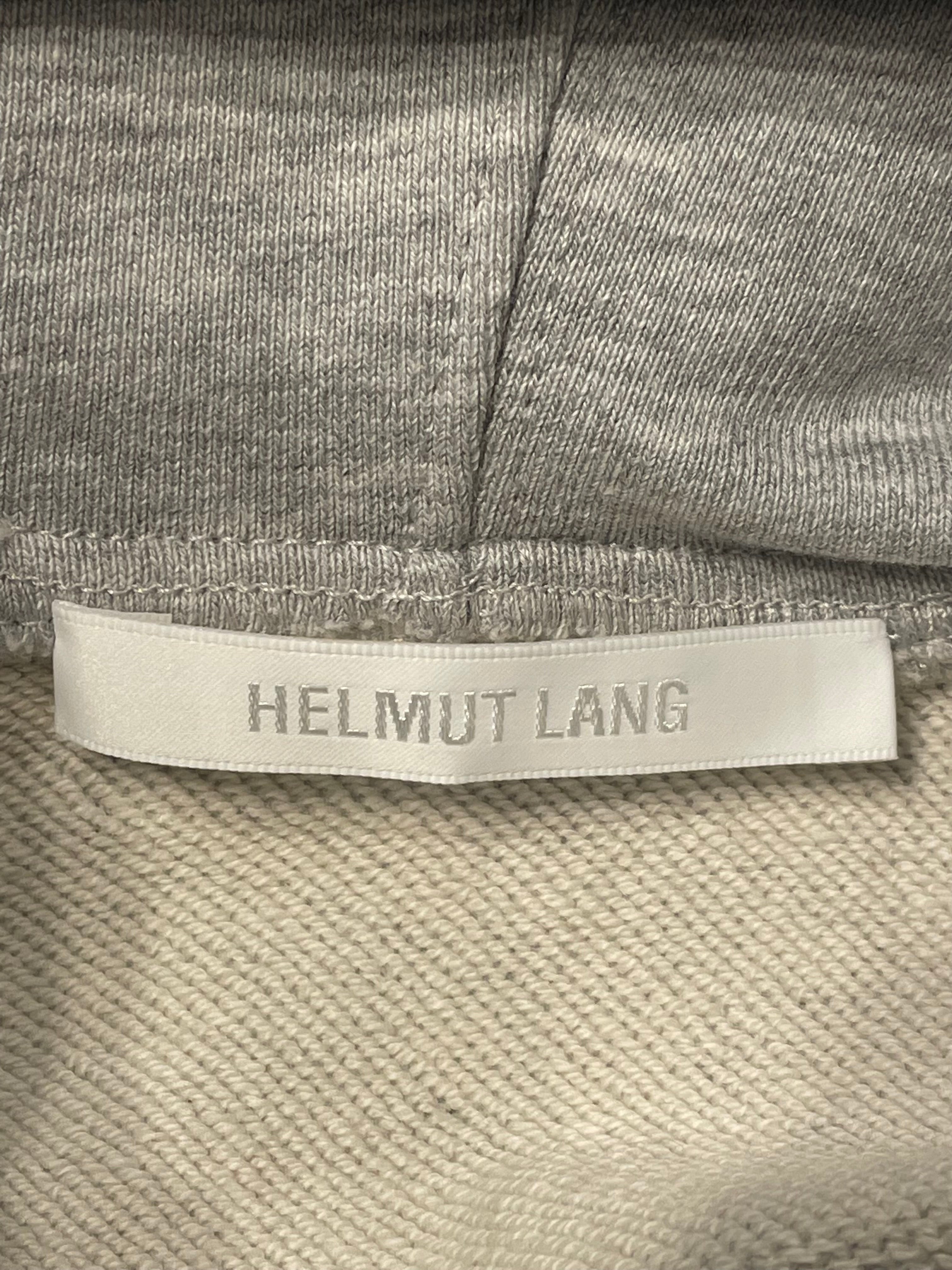 Helmut Lang/Hoodie/XS/Graphic/Cotton/GRY/ view 3