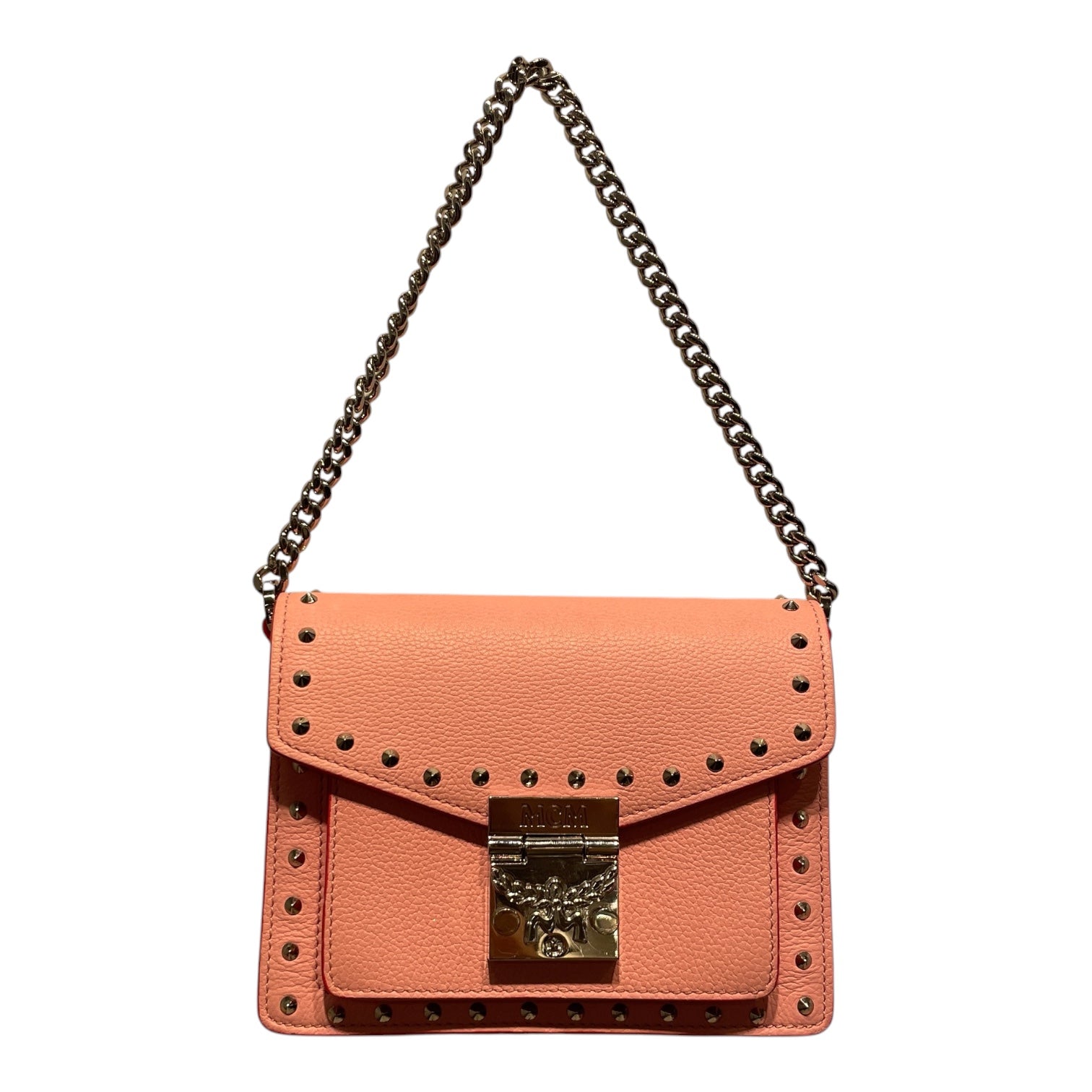 MCM/Cross Body Bag/Leather/PNK/ view 1