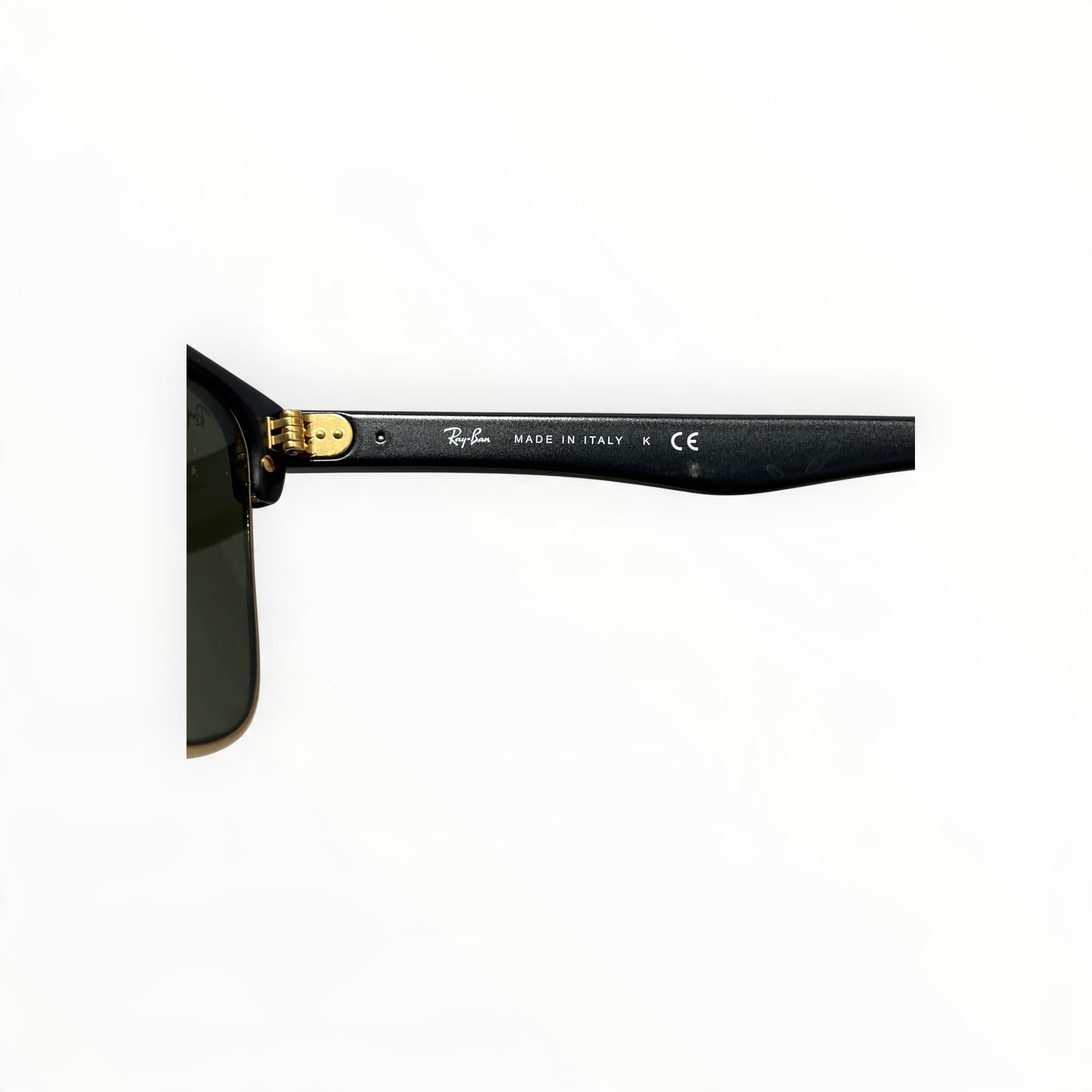 Ray-Ban/Sunglasses/Celluloid/BLK/M's/4175/CLUBMASTER OVERSIZED view 3