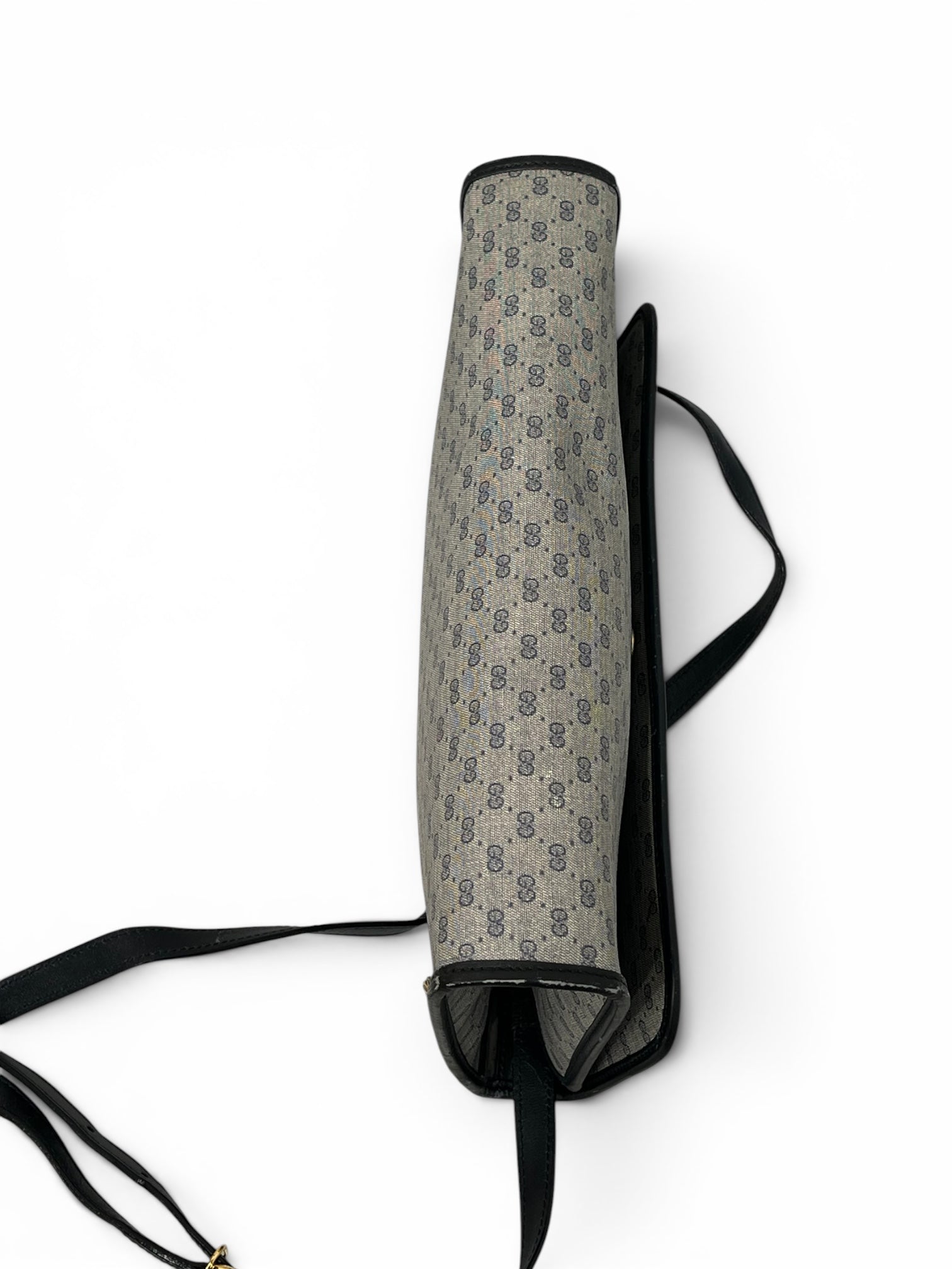 GUCCI/Cross Body Bag/Monogram/Cotton/GRY/VINTAGE CROSSBODY 004 14 0264 view 4