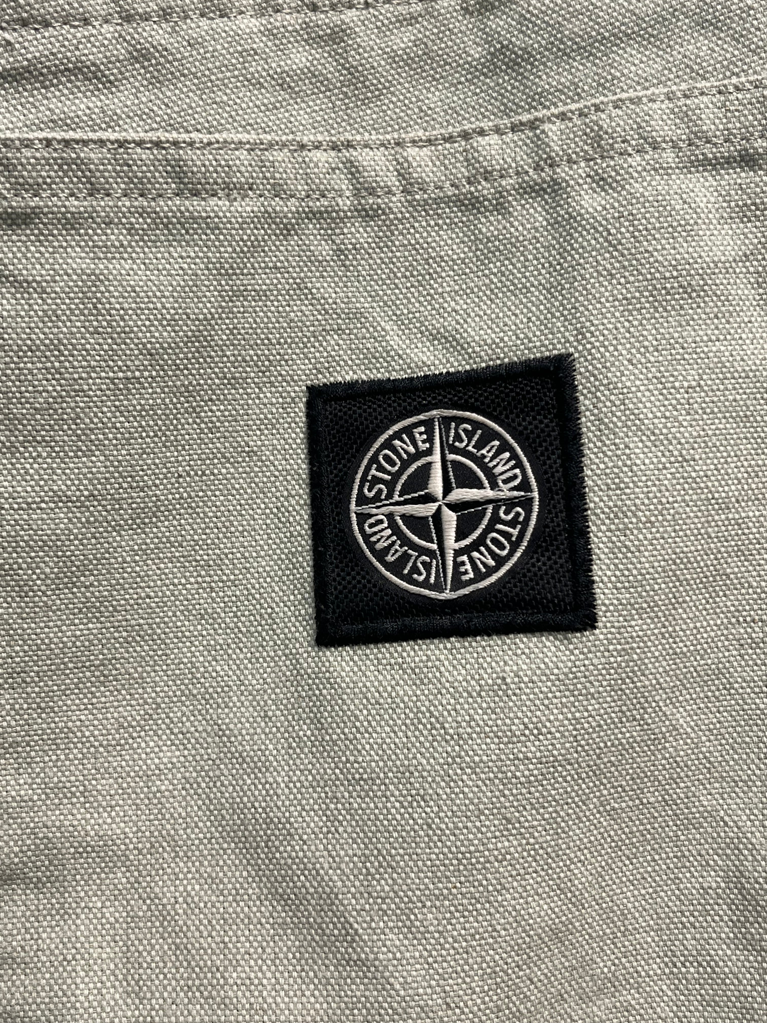 STONE ISLAND/Pants/32/Cotton/GRN/knee patches view 5