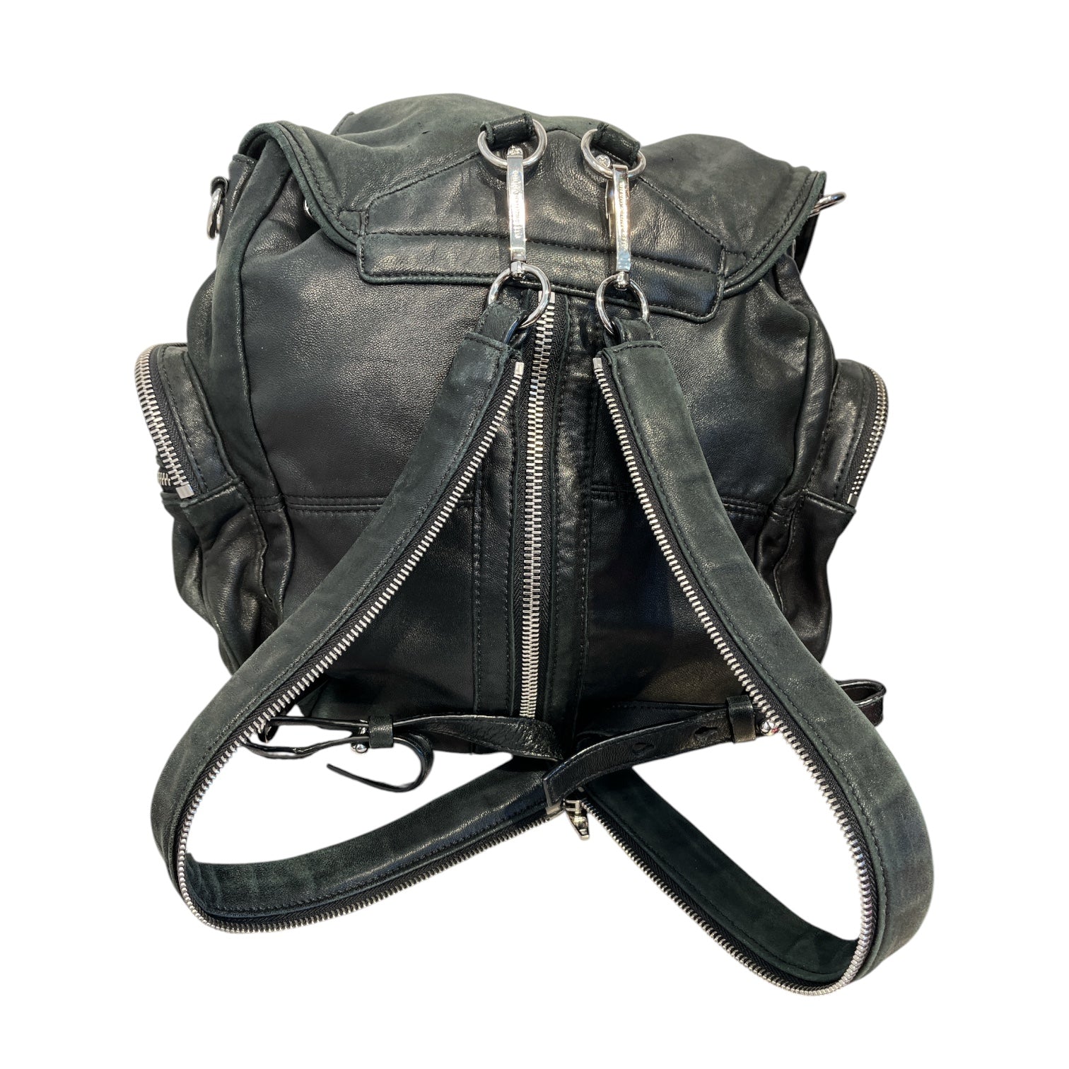 Alexander Wang/Backpack/Leather/BLK/ view 2