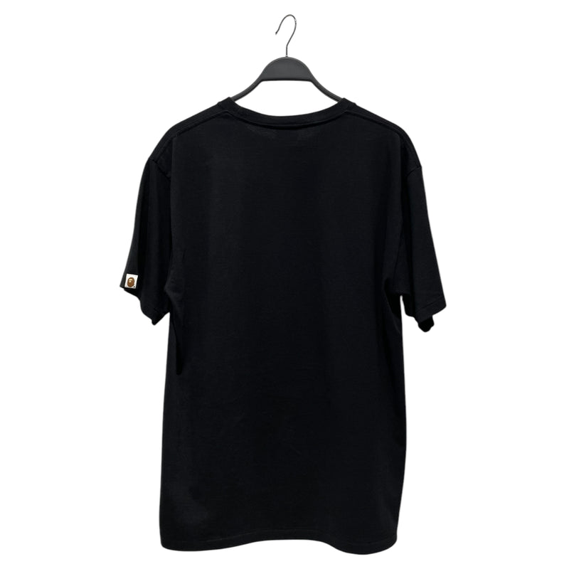 A BATHING APE/T-Shirt/XL/Cotton/BLK/