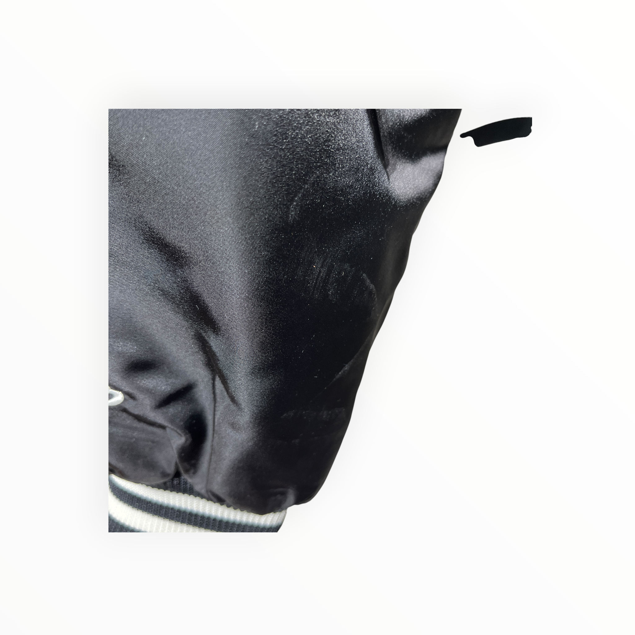 STUSSY/Jacket/L/Polyester/BLK/LEATHER S view 5